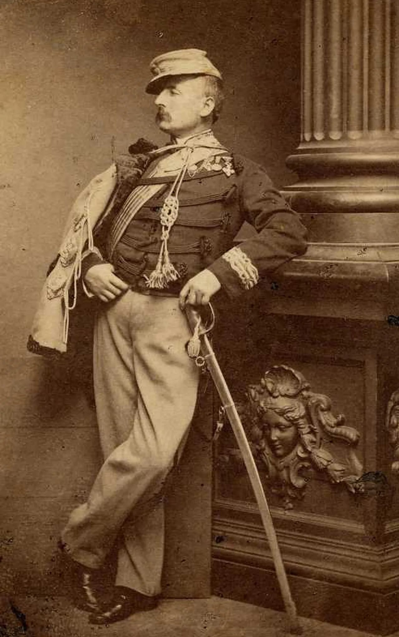 Porträt von Nino Bixio (1821–1873) – Gedenkseite