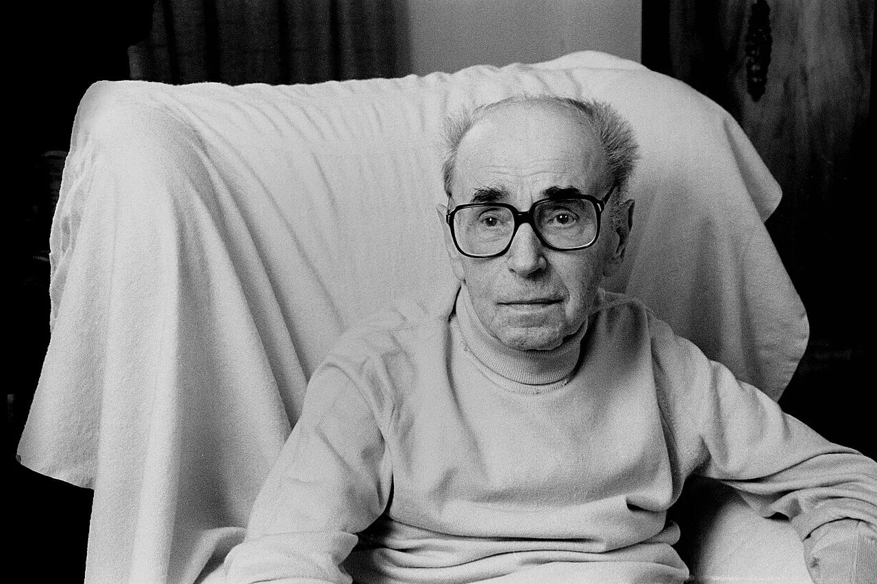 Porträt von Jiří Kolář (1914–2002) – Gedenkseite