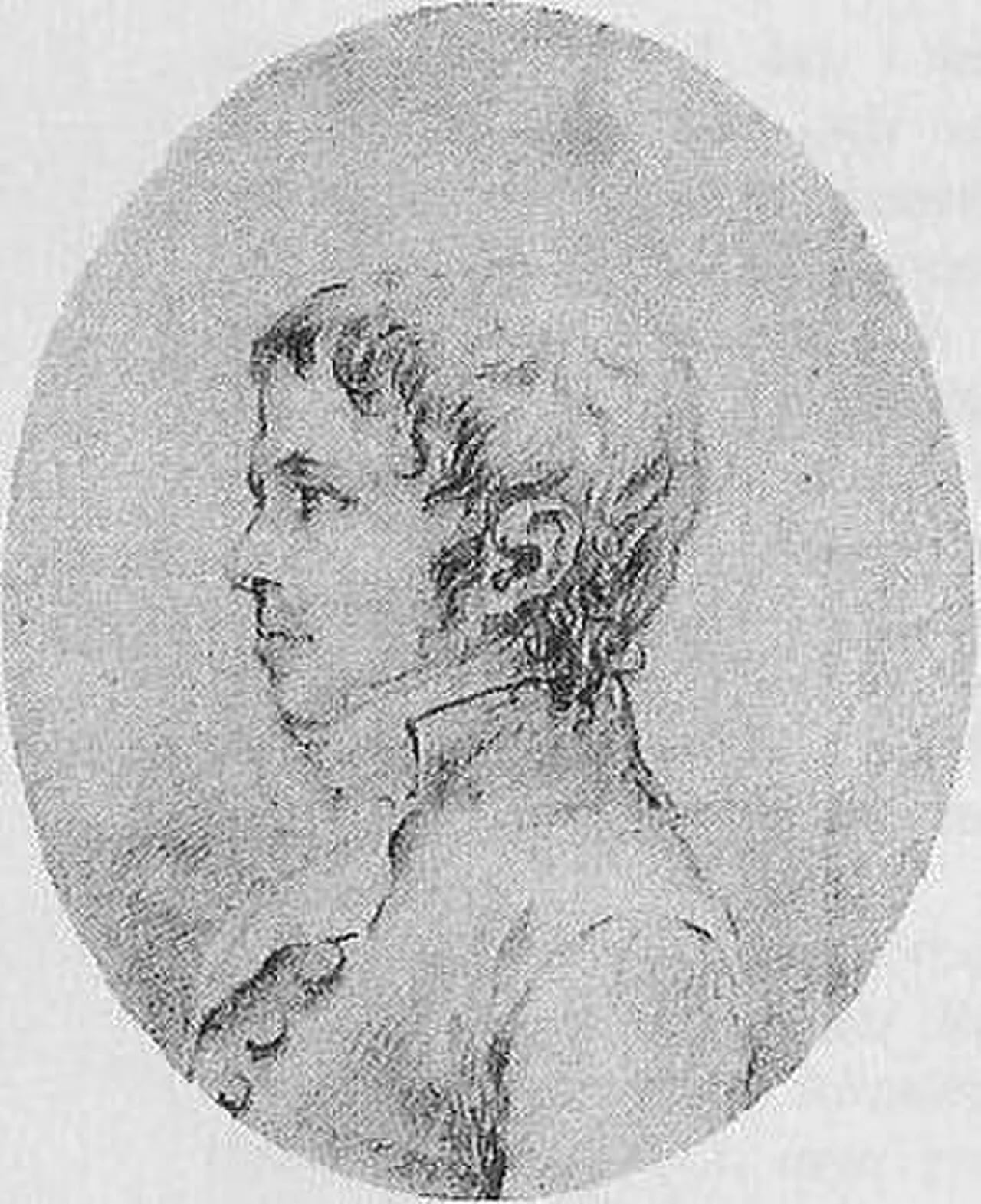 Porträt von Joachim Nicolas Eggert (1779–1813) – Gedenkseite
