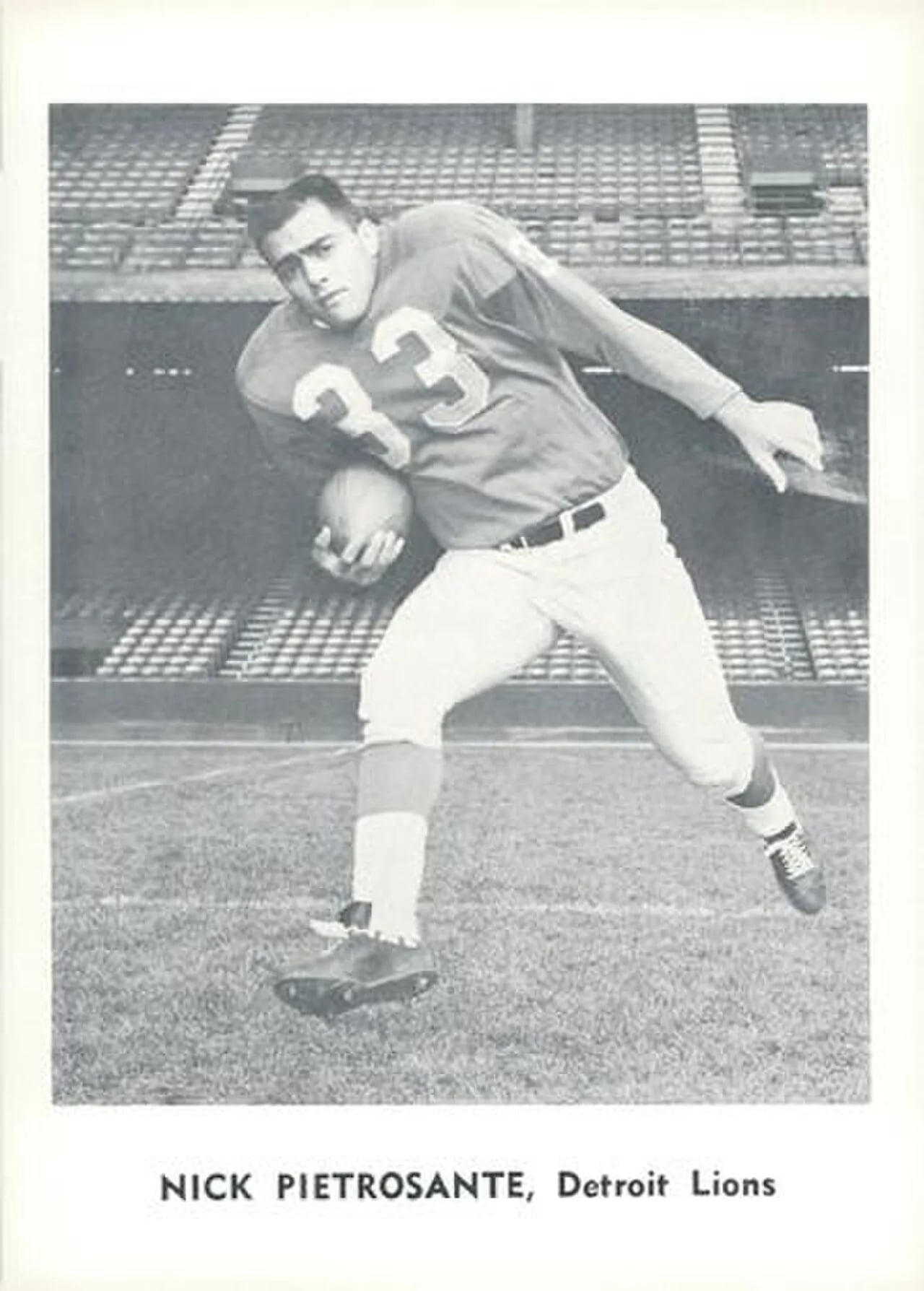 Porträt von Nick Pietrosante (1937–1988) – Gedenkseite