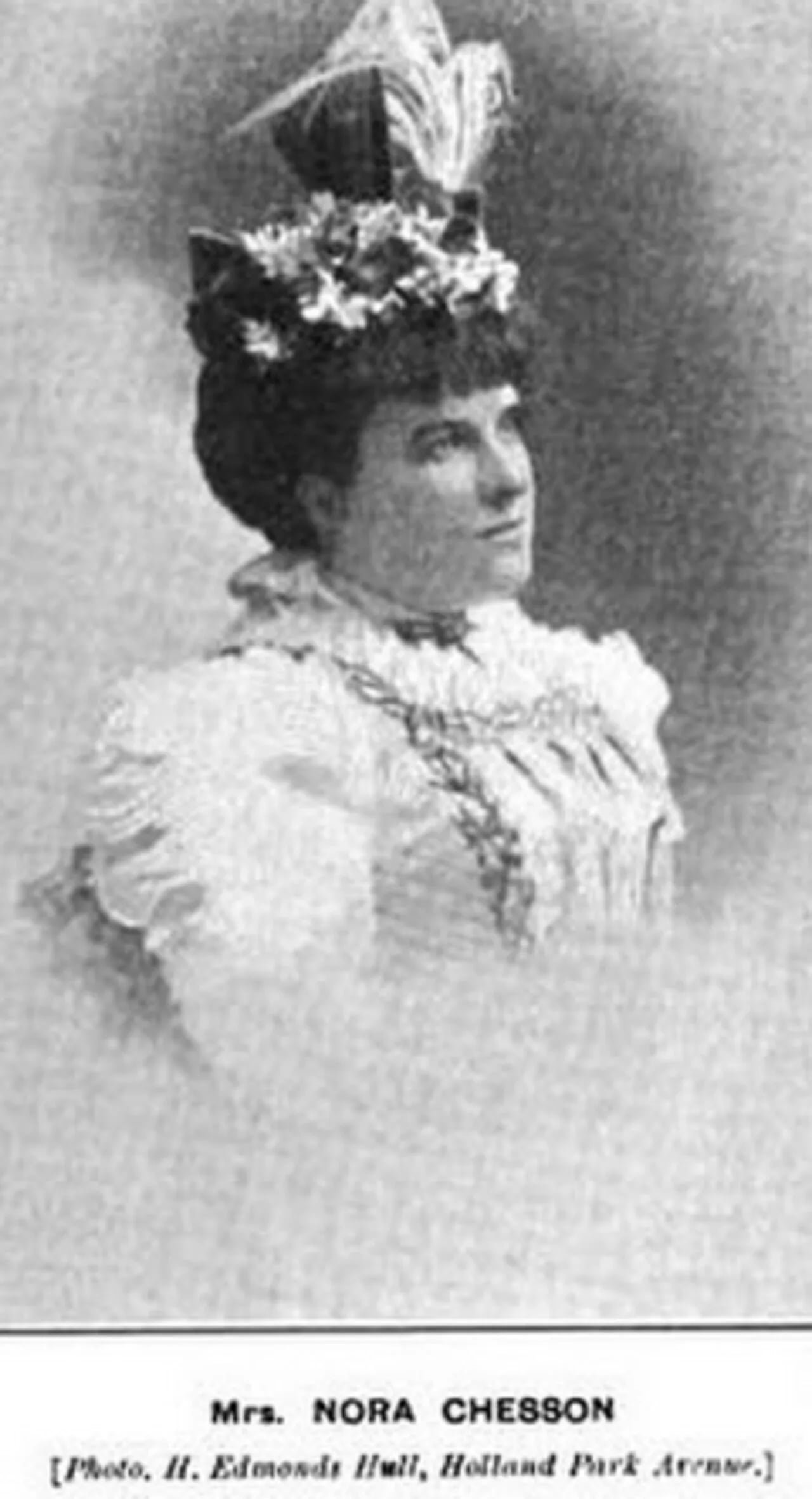 Portrait of Nora Chesson (1871–1906) – memorial page