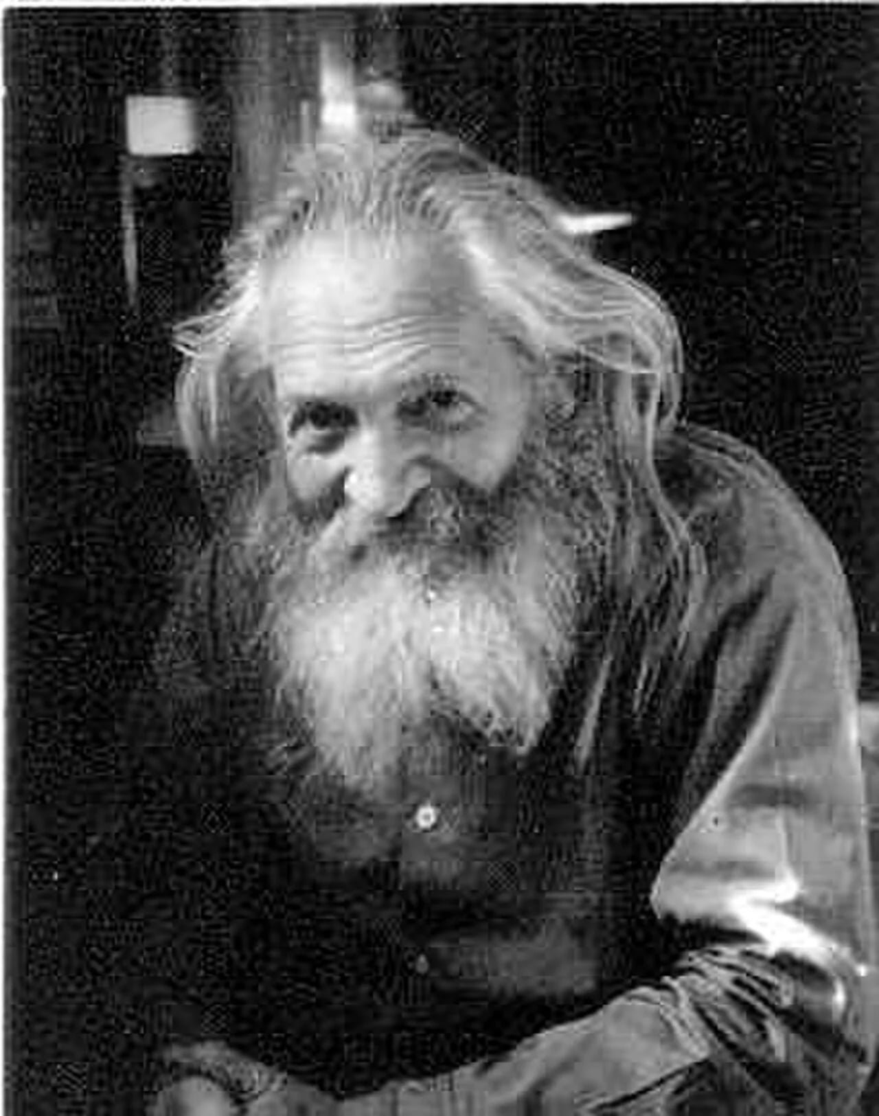 Porträt von Moshe Vilbushevitz (1869–1952) – Gedenkseite