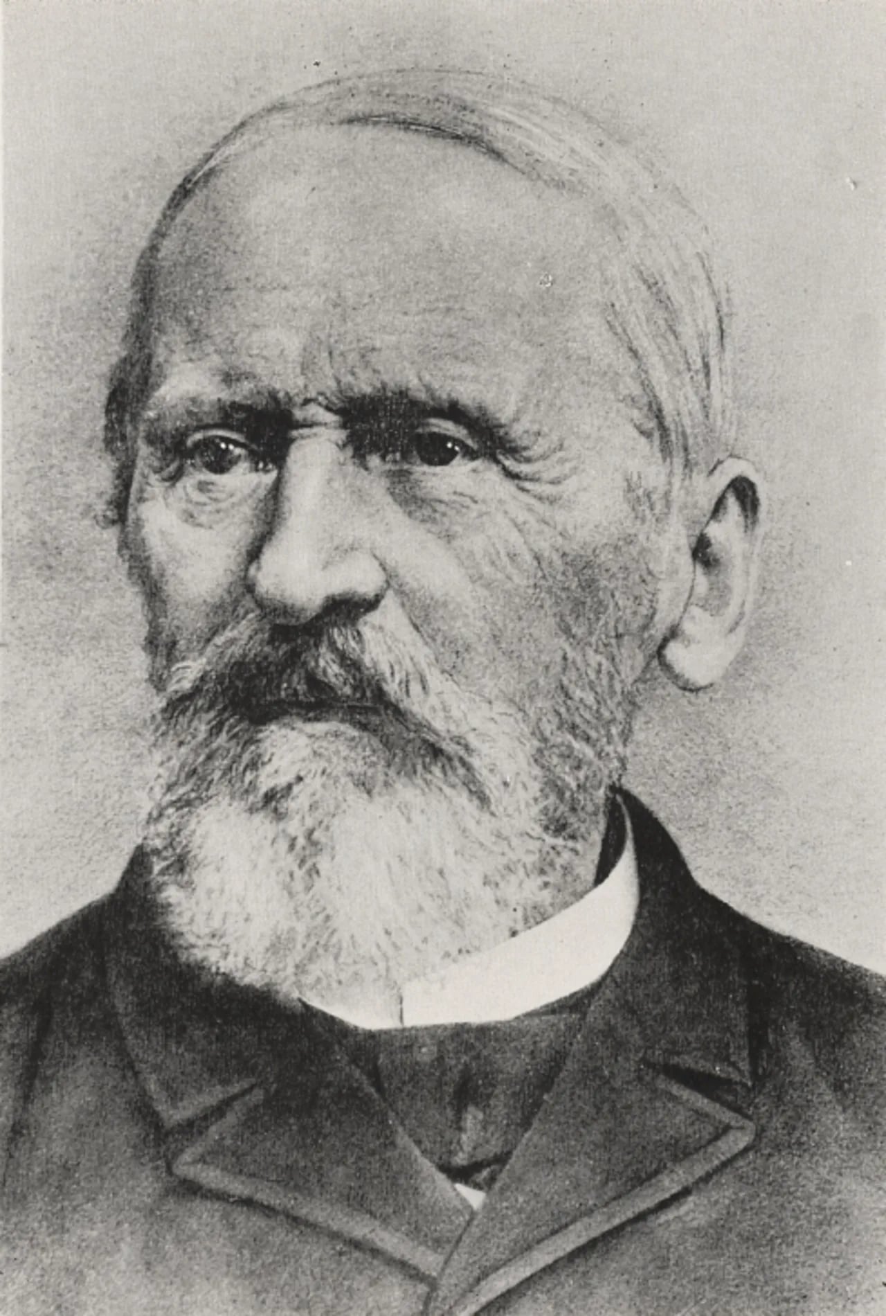 Porträt von Hans von Borries (1819–1901) – Gedenkseite
