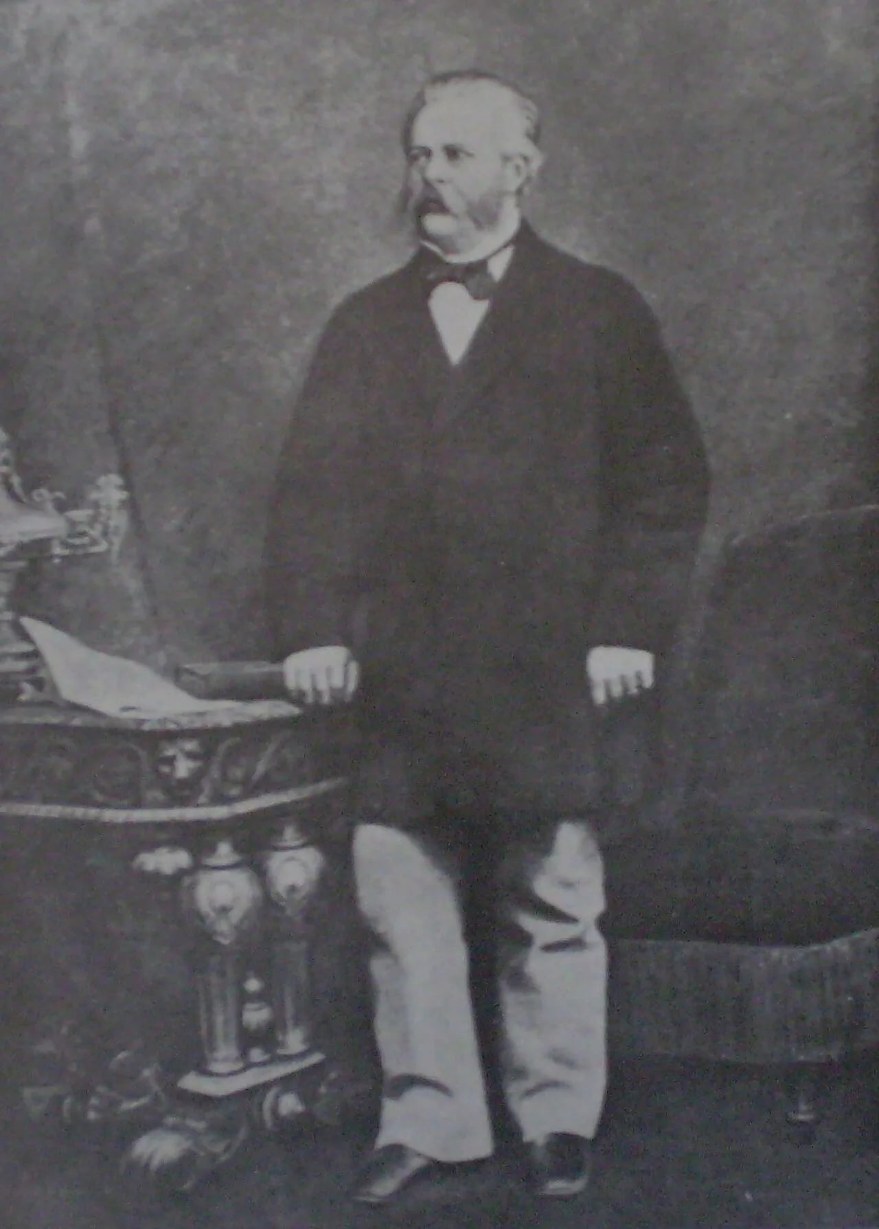 Portrait of Ovidio Lagos (1825–1891) – memorial page