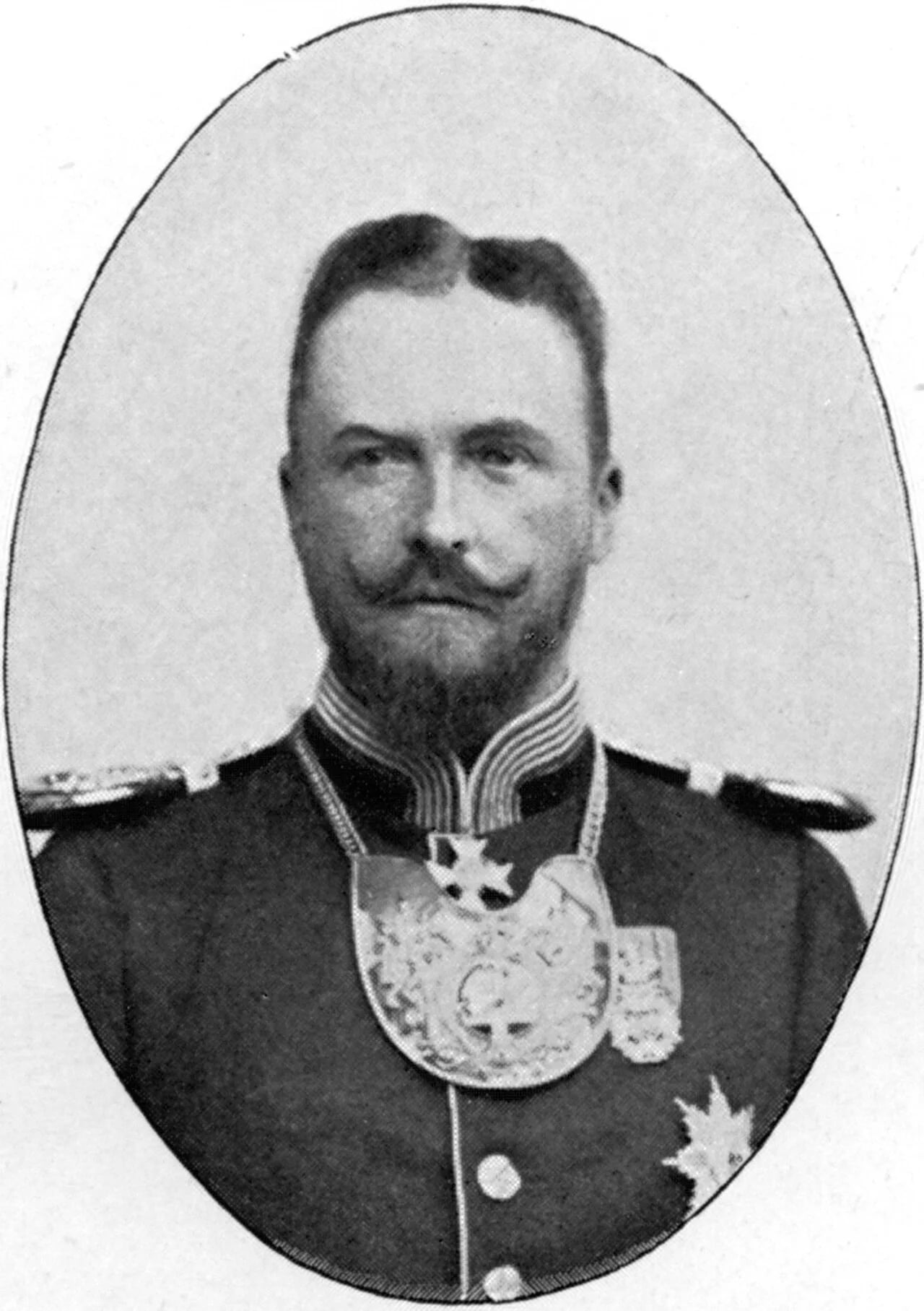 Porträt von Sizzo von Schwarzburg (1860–1926) – Gedenkseite
