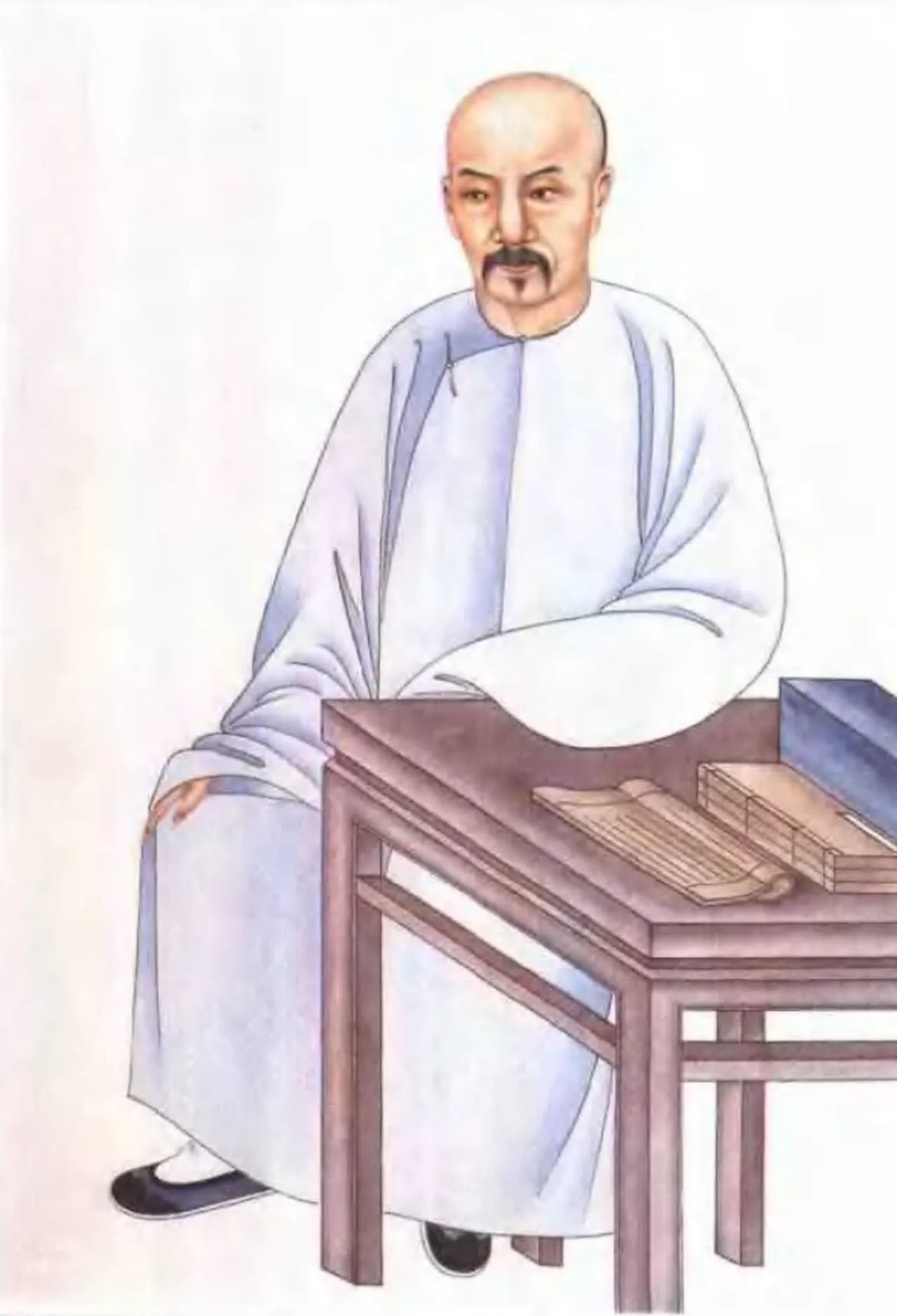Porträt von Dai Zhen (1724–1777) – Gedenkseite