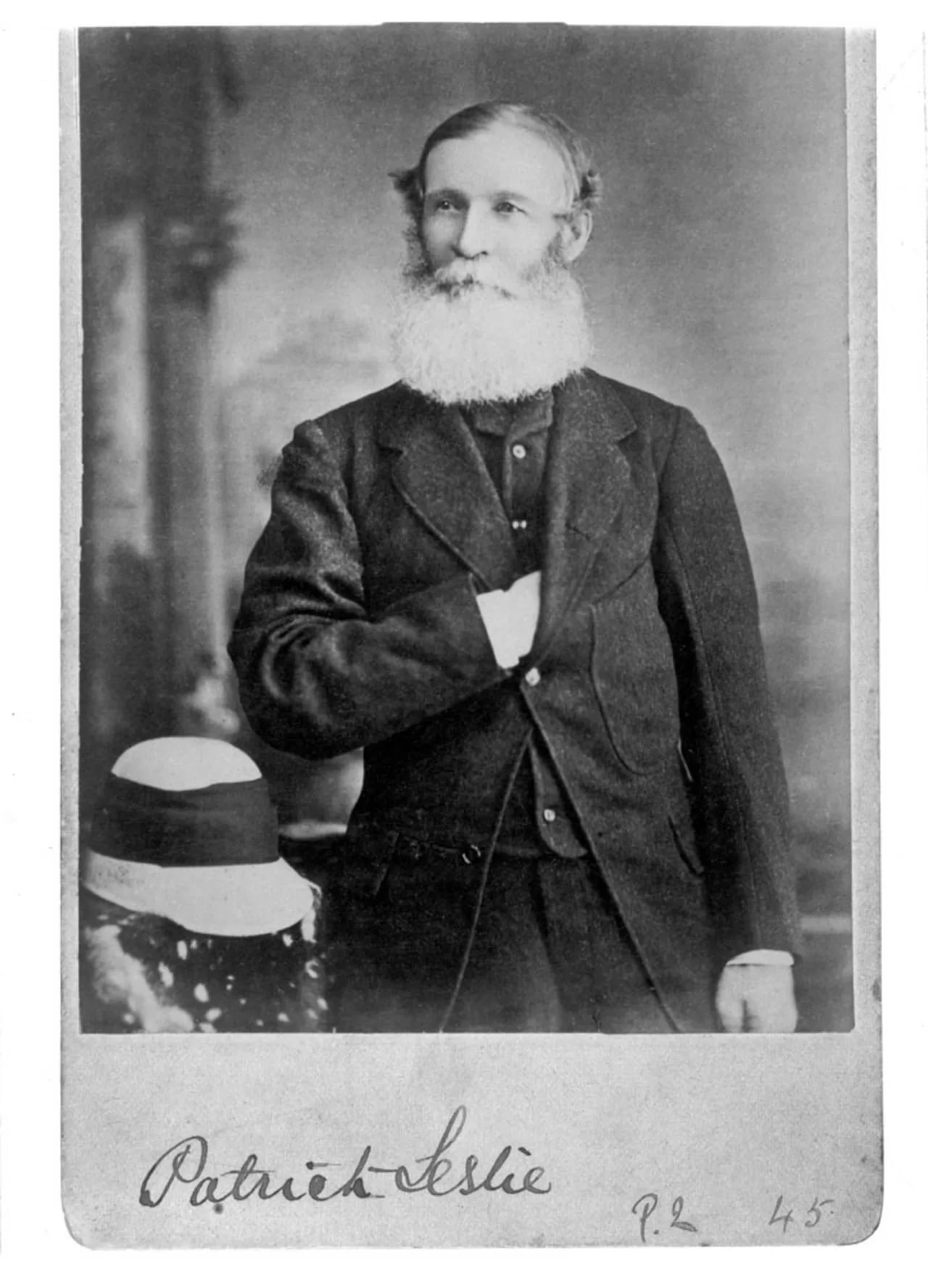 Portrait of Patrick Leslie (1815–1881) – memorial page