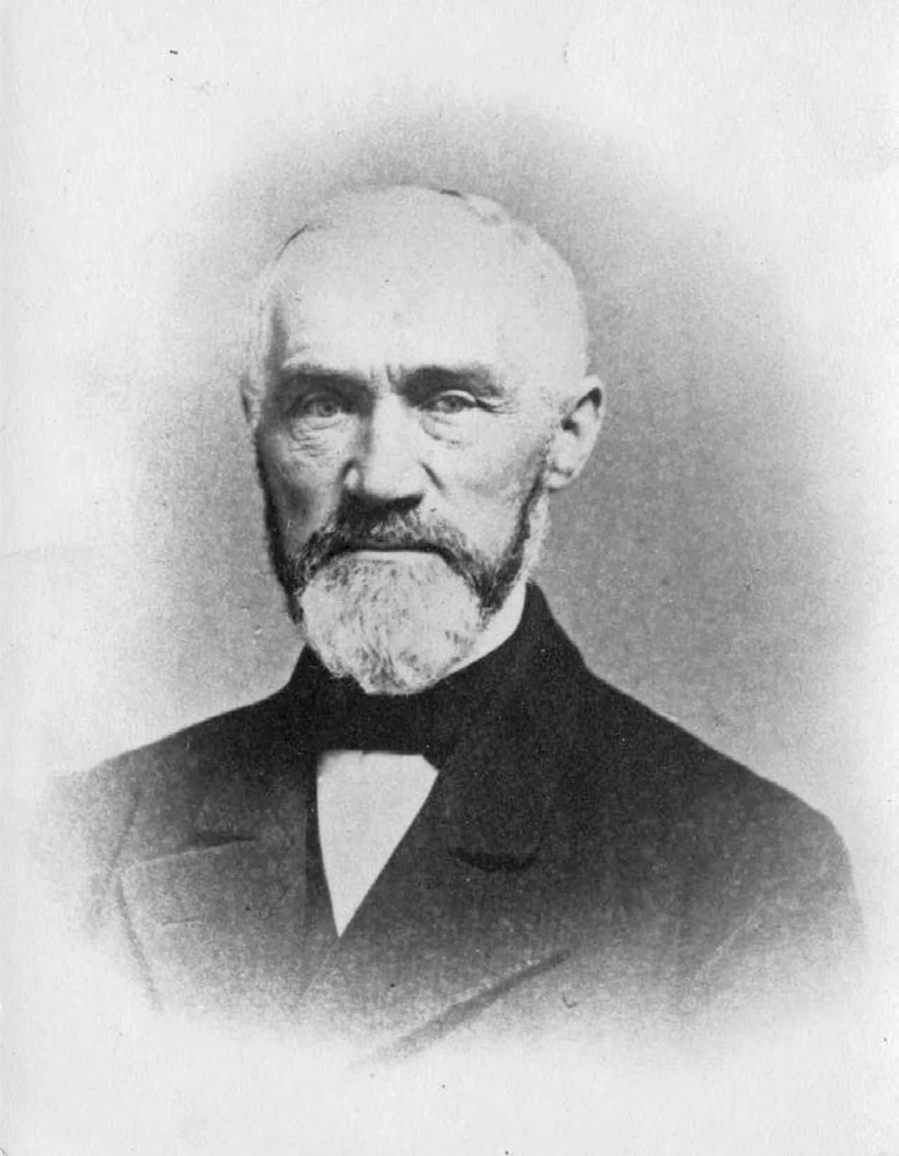 Portrait of Peder Sather (1810–1886) – memorial page