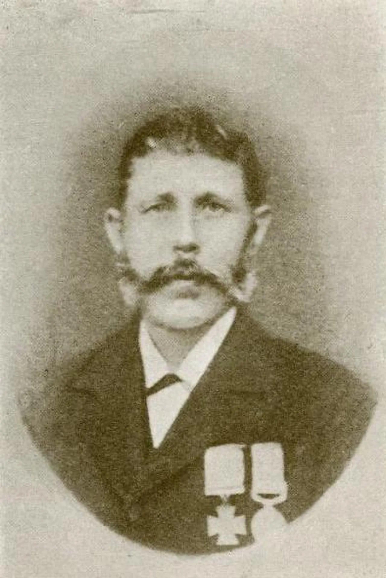 Porträt von Peter Brown (1837–1894) – Gedenkseite