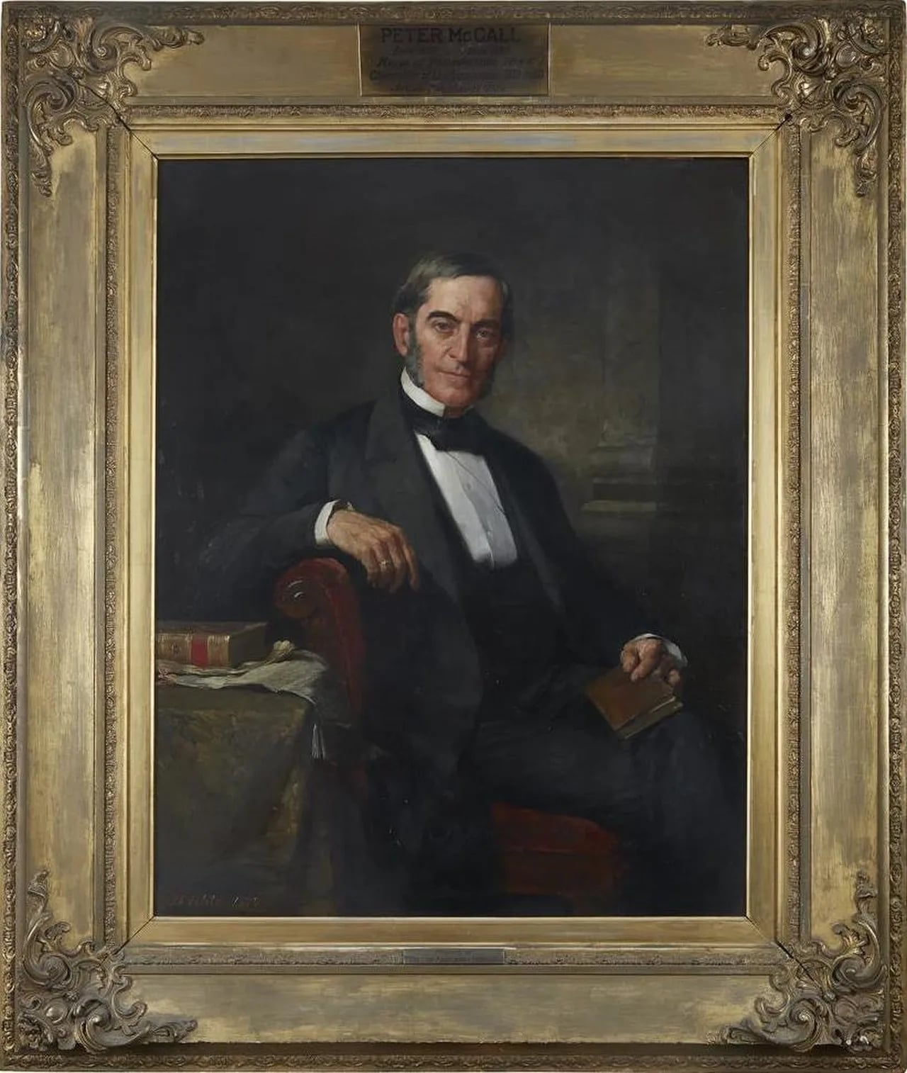 Portrait of Peter McCall (1809–1880) – memorial page