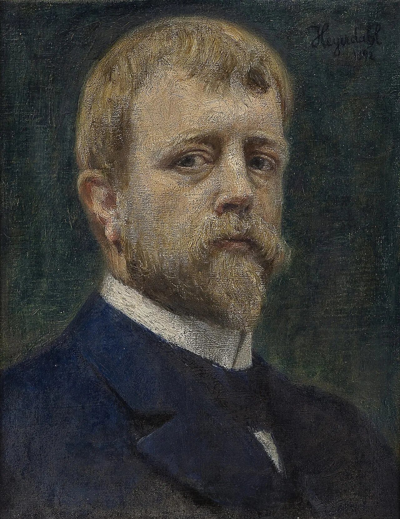 Portrait of Hans Heyerdahl (1857–1913) – memorial page