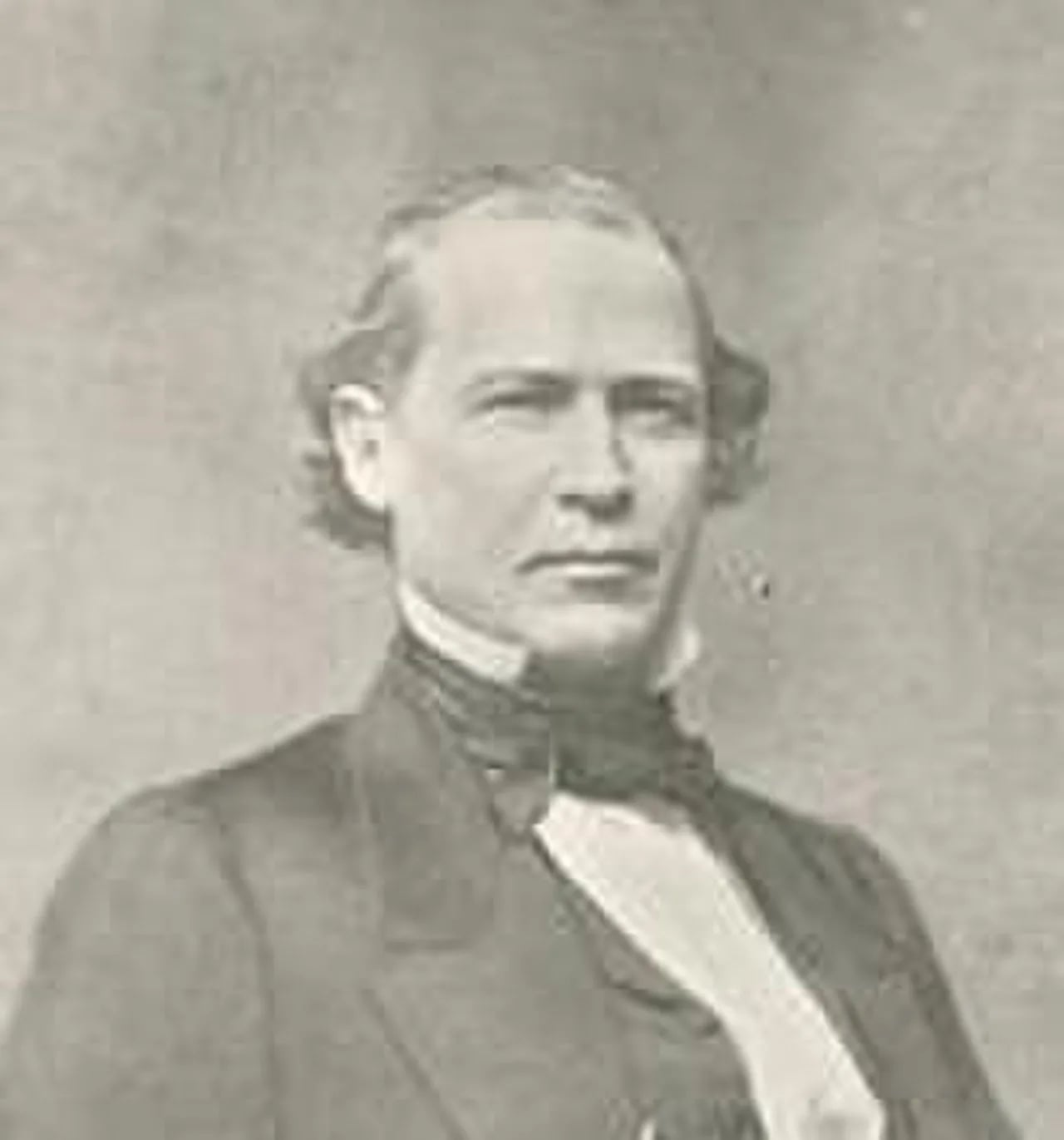 Porträt von Philip B. Fouke (1818–1876) – Gedenkseite