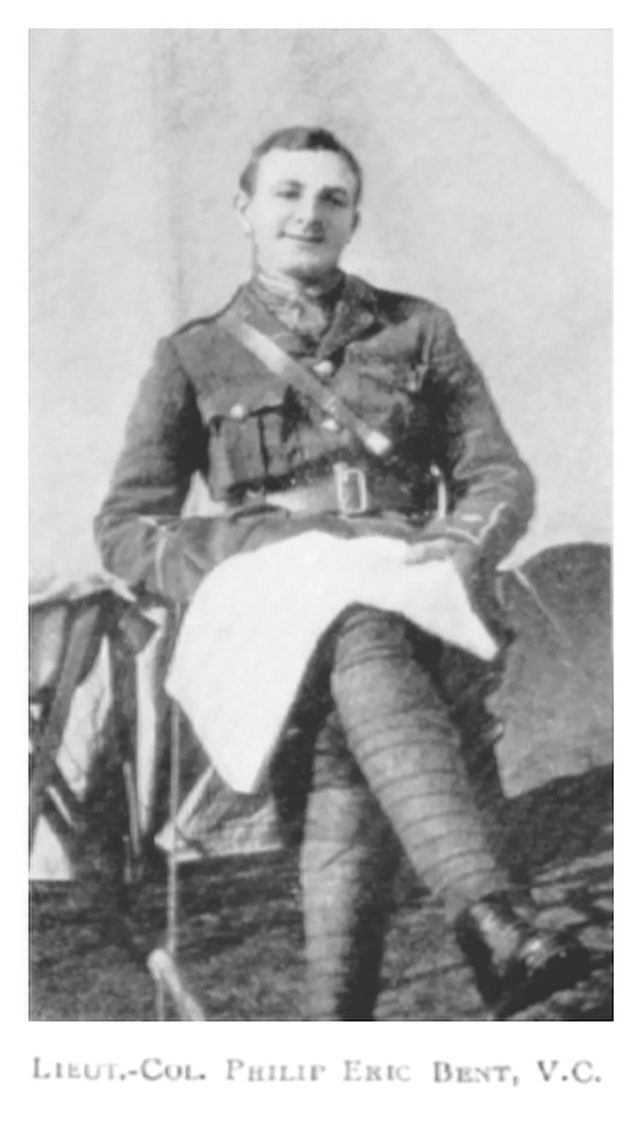 Porträt von Philip Bent (1891–1917) – Gedenkseite