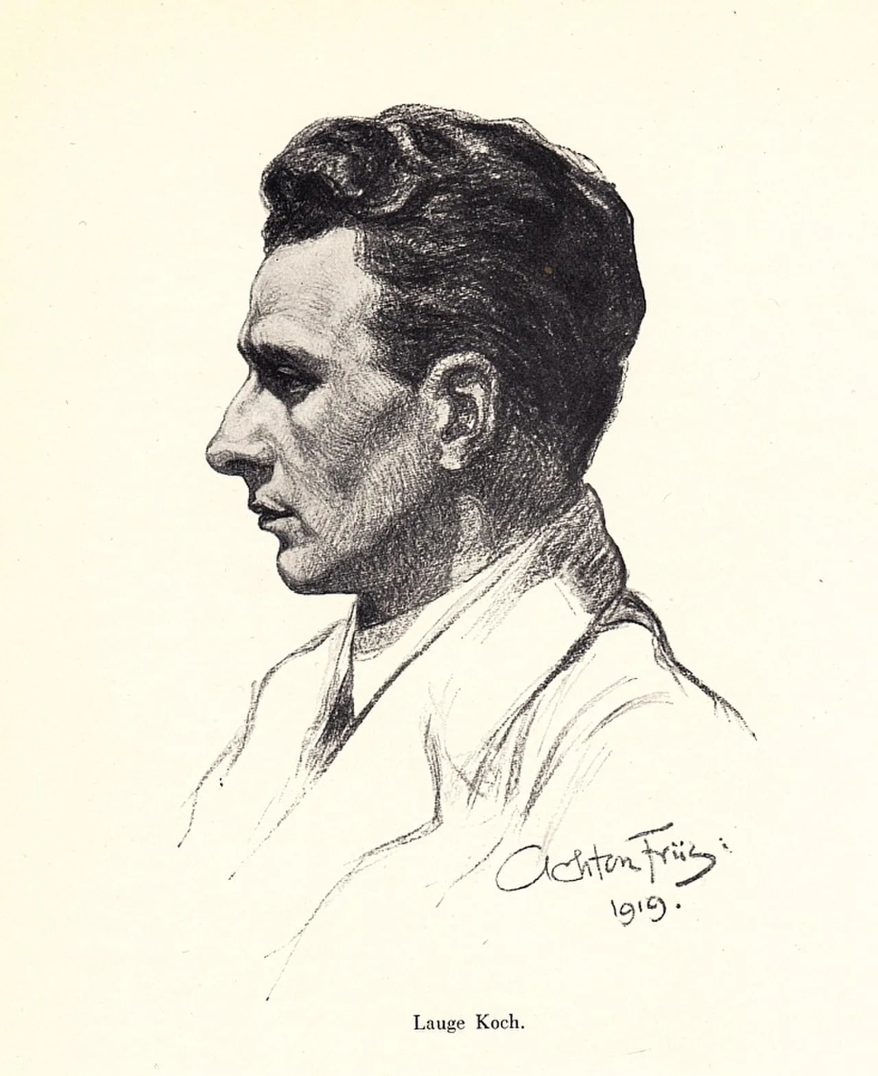 Portrait of Lauge Koch (1892–1964) – memorial page