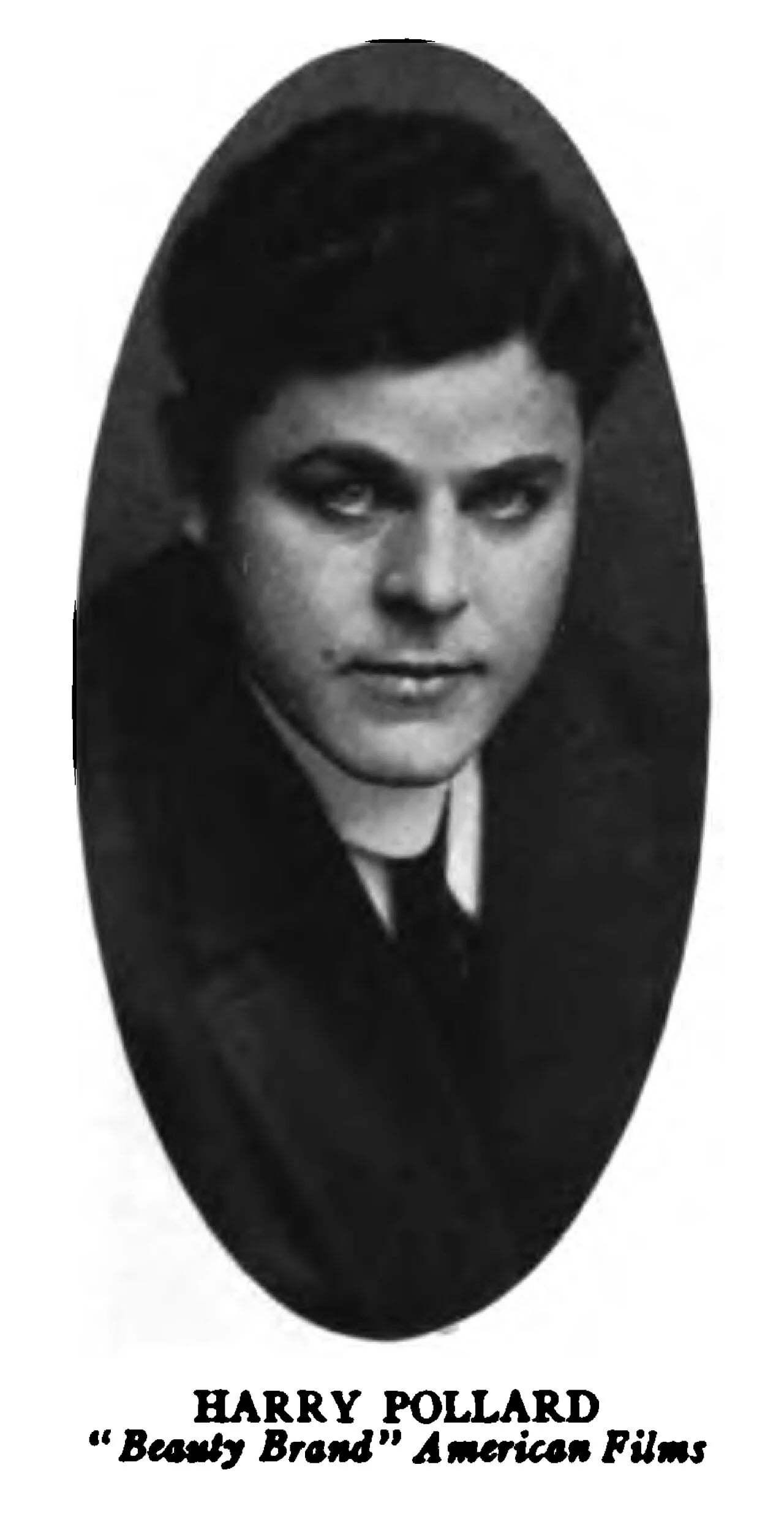 Portrait of Harry A. Pollard (1879–1934) – memorial page