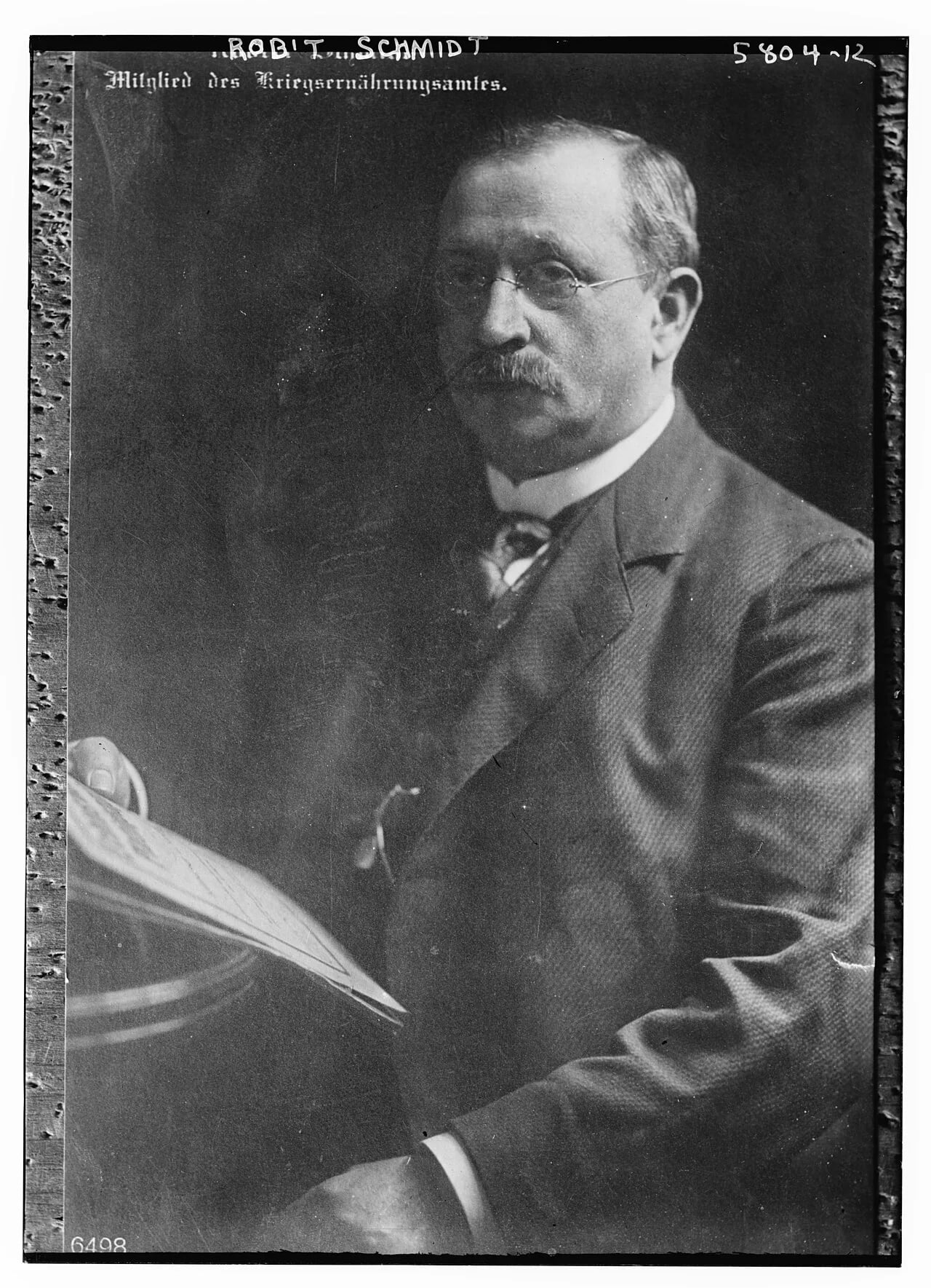 Portrait of Robert Schmidt (1864–1943) – memorial page