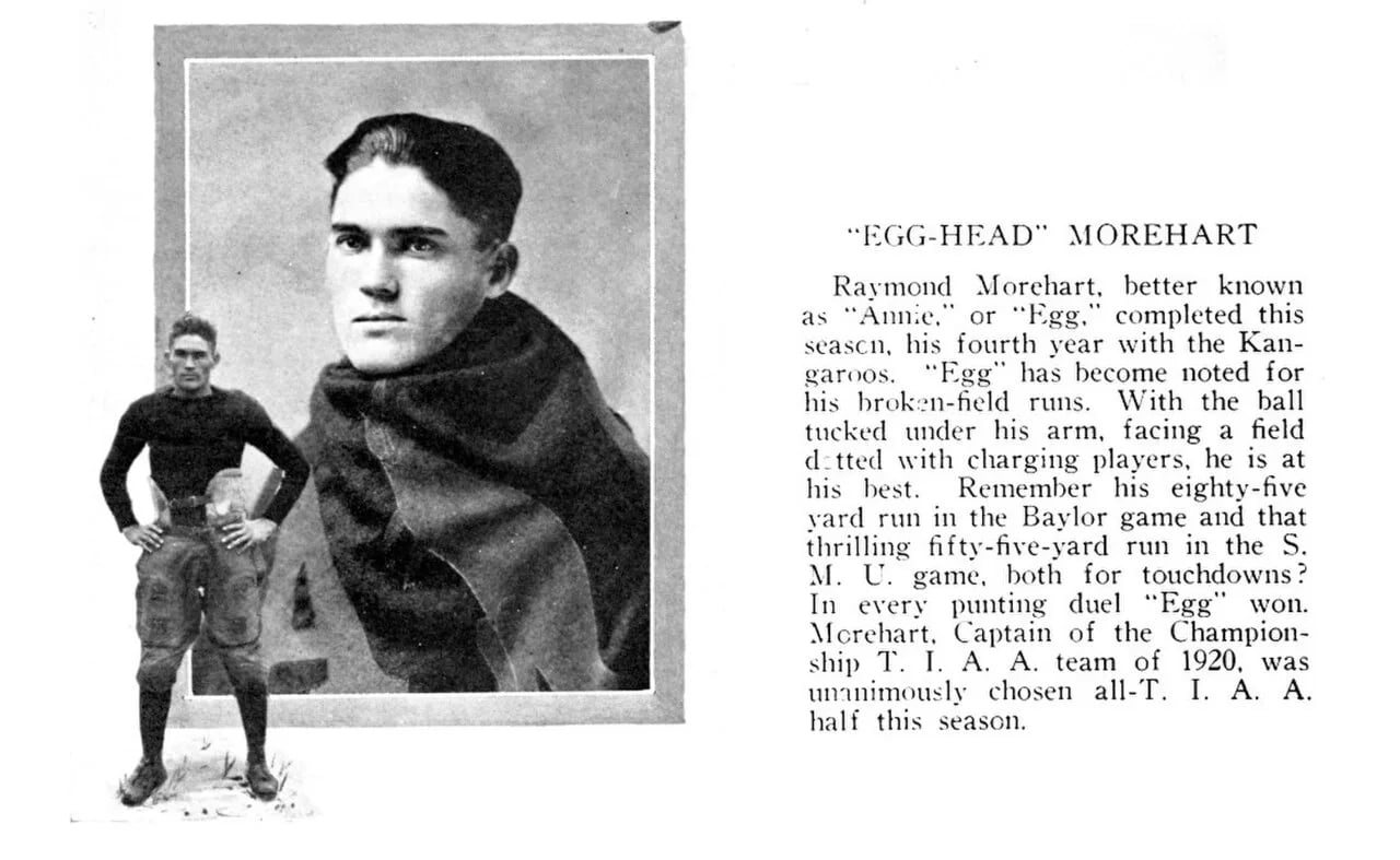 Portrait of Ray Morehart (1899–1989) – memorial page