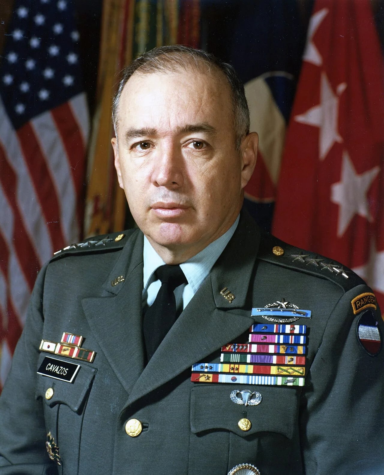 Portrait of Richard E. Cavazos (1929–2017) – memorial page