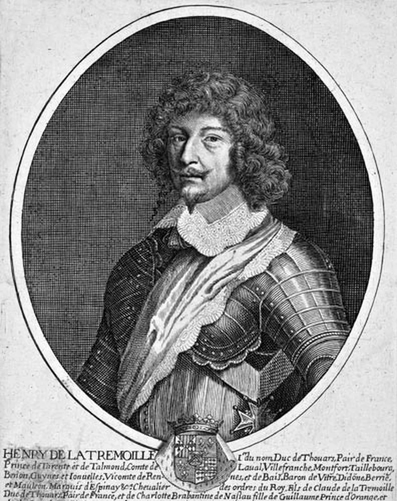 Portrait of Henri de La Trémoille, duc de Thouars (1598–1674) – memorial page
