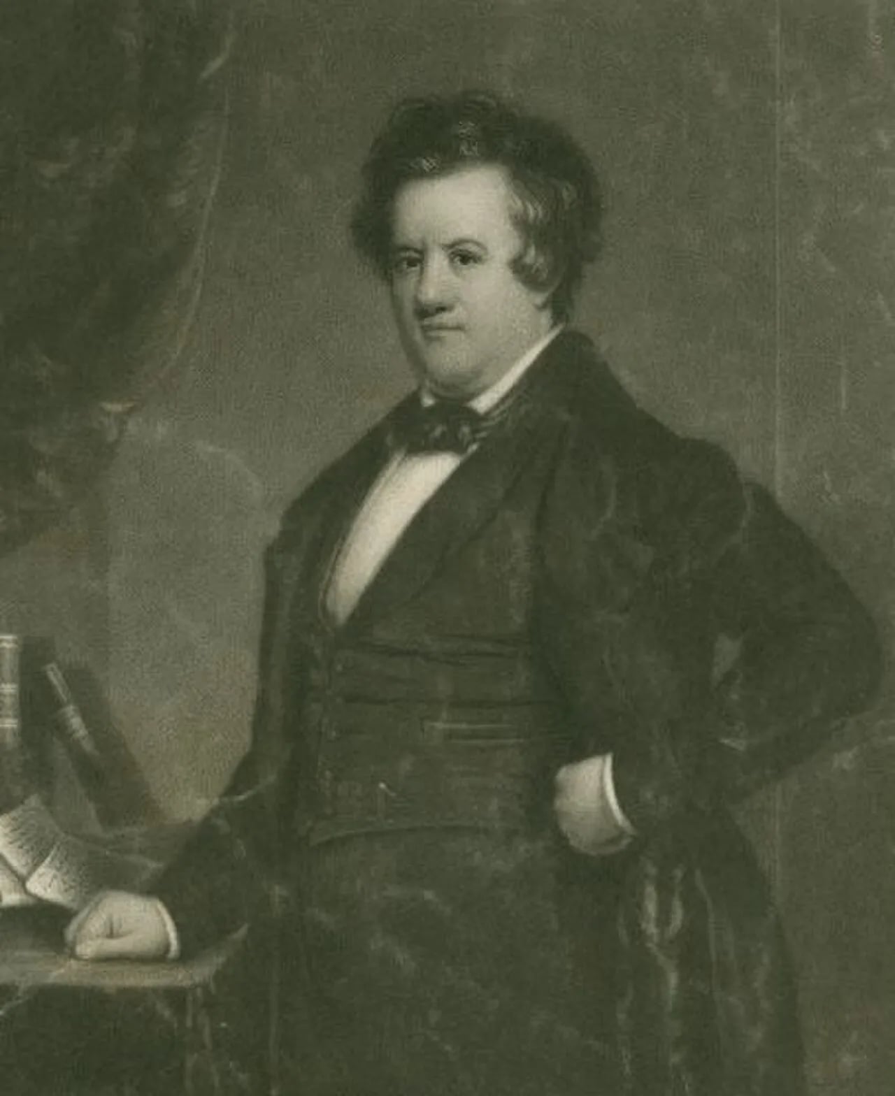 Portrait of Robert H. Morris (1808–1855) – memorial page
