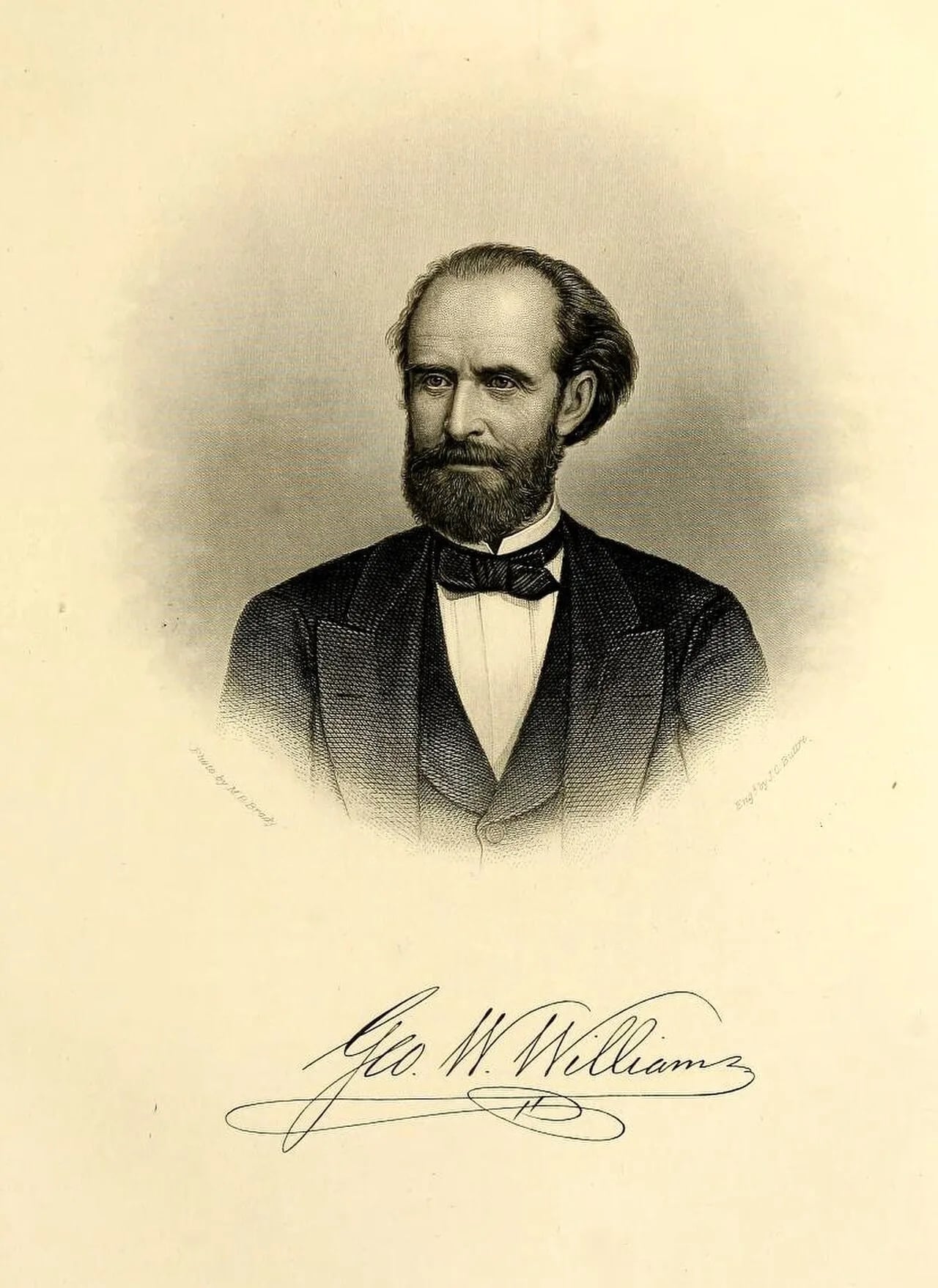 Portrait of George Walton Williams (1820–1903) – memorial page