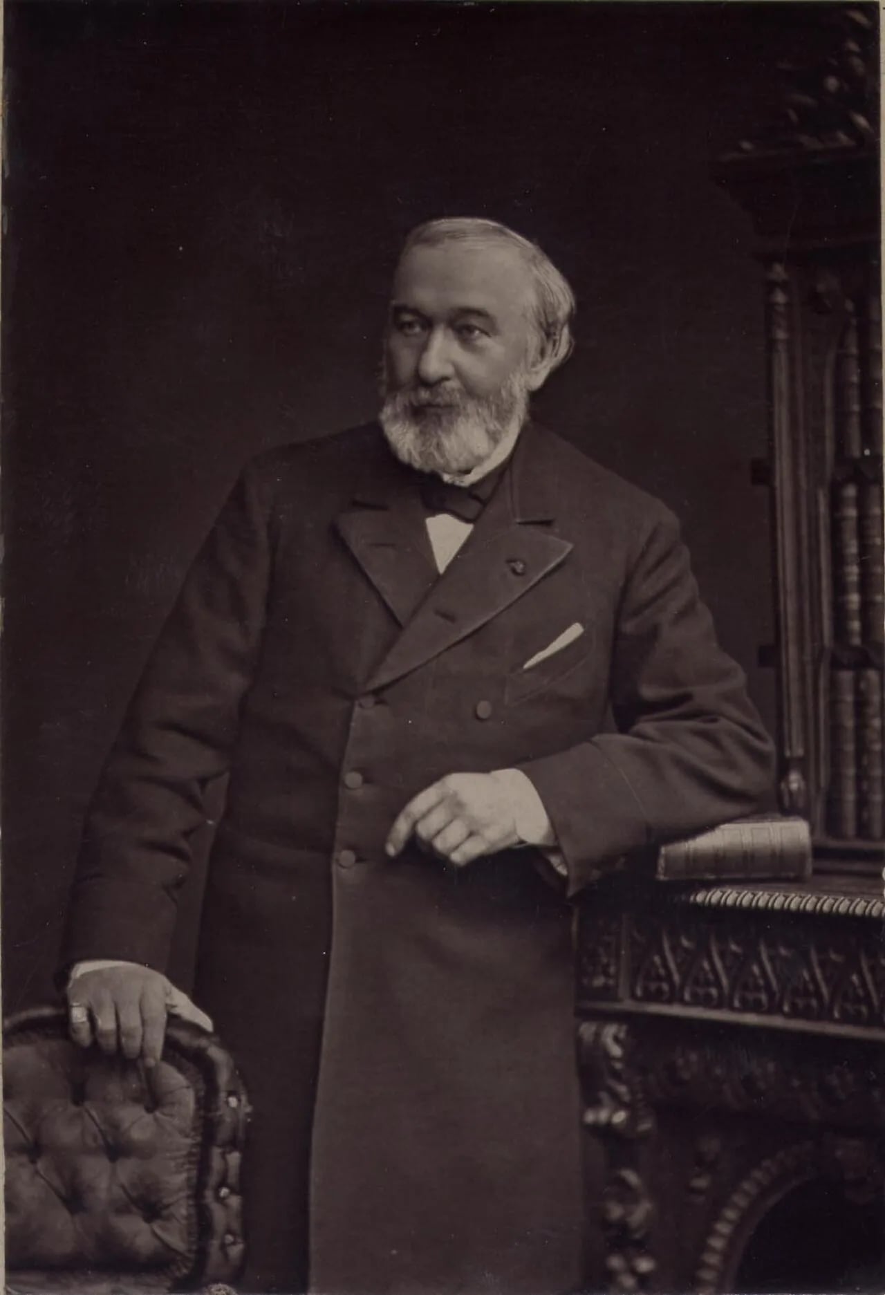 Porträt von Joseph Poelaert (1817–1879) – Gedenkseite