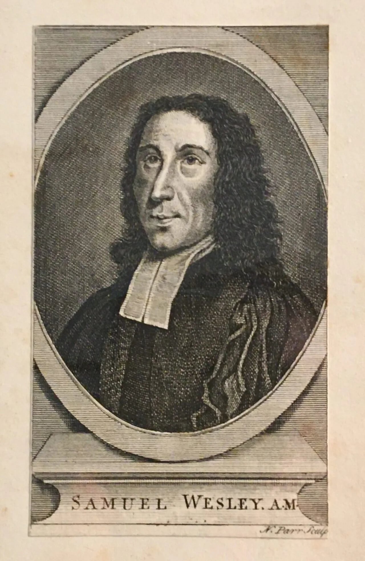 Portrait of Samuel Wesley (1691–1739) – memorial page