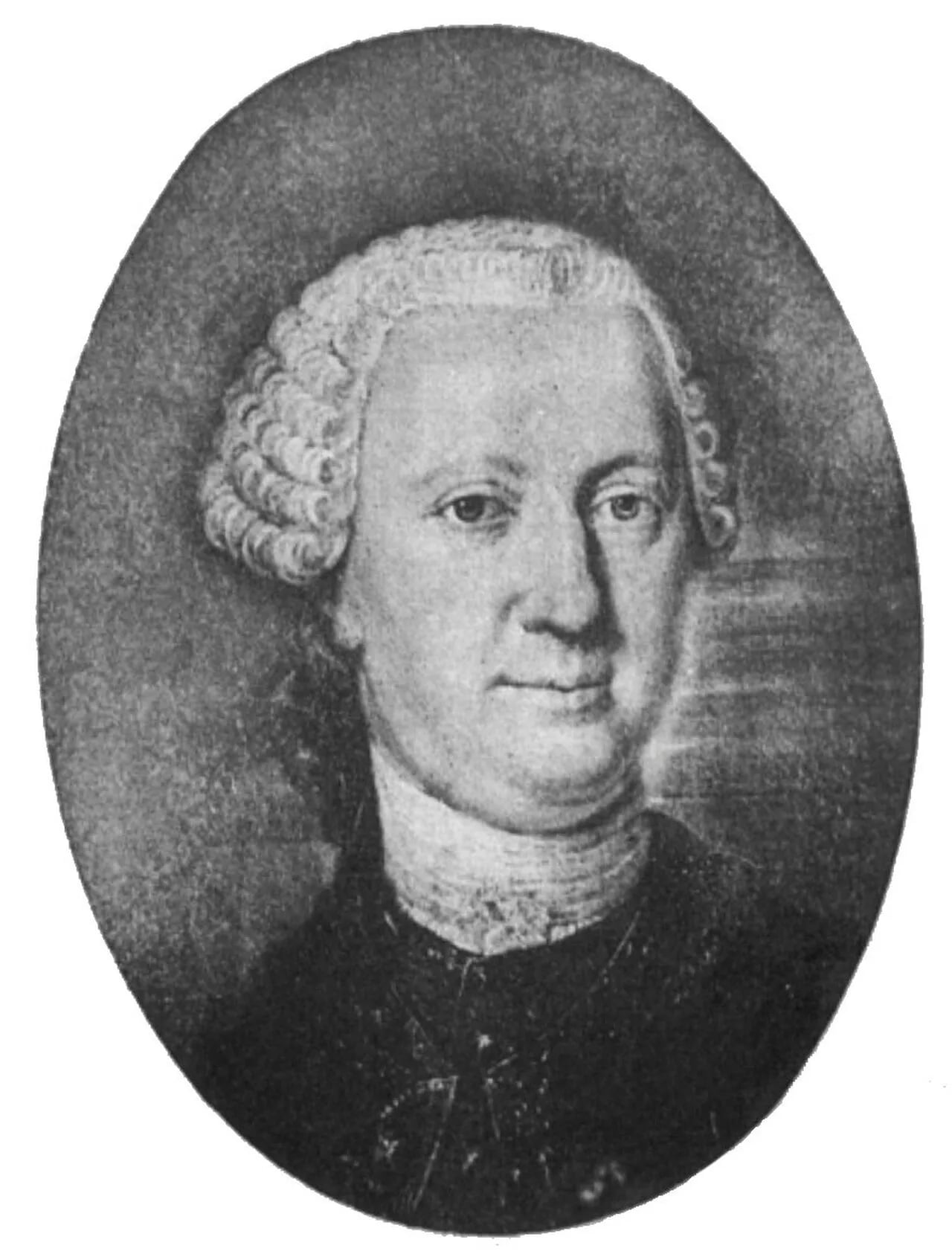 Portrait of Daniel Gralath der Ältere (1708–1767) – memorial page