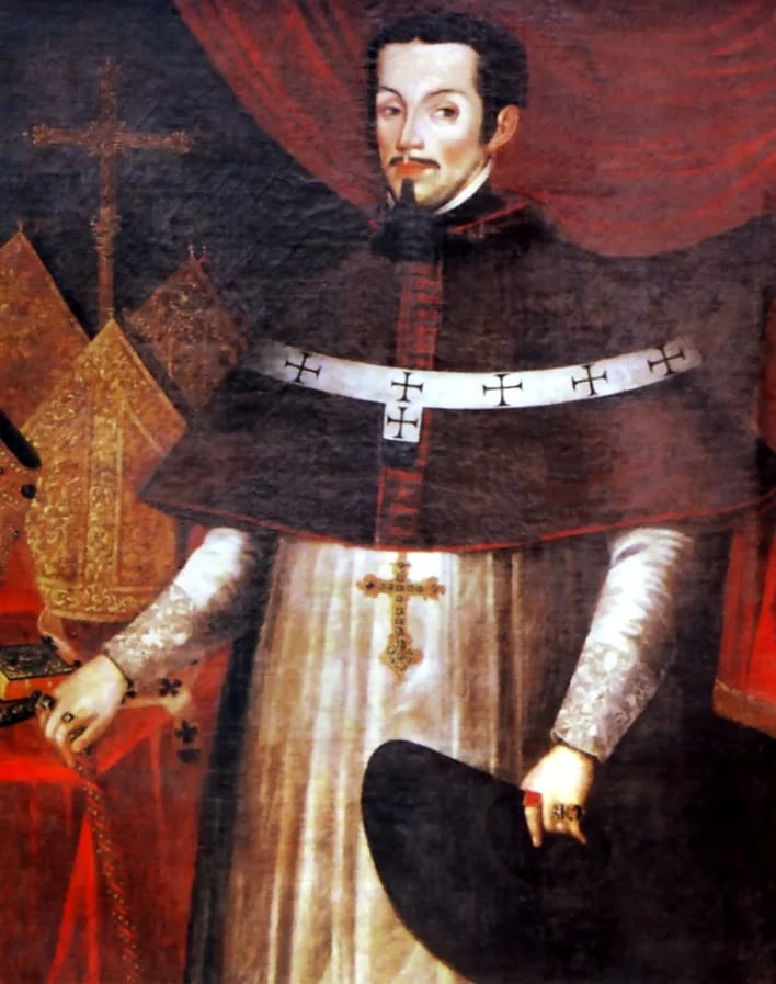 Porträt von Melchor Liñán y Cisneros (1629–1708) – Gedenkseite