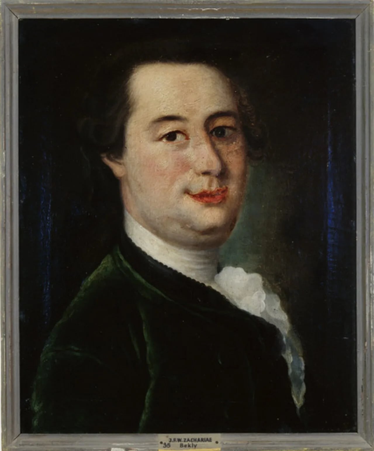 Porträt von Justus Friedrich Wilhelm Zachariae (1726–1777) – Gedenkseite