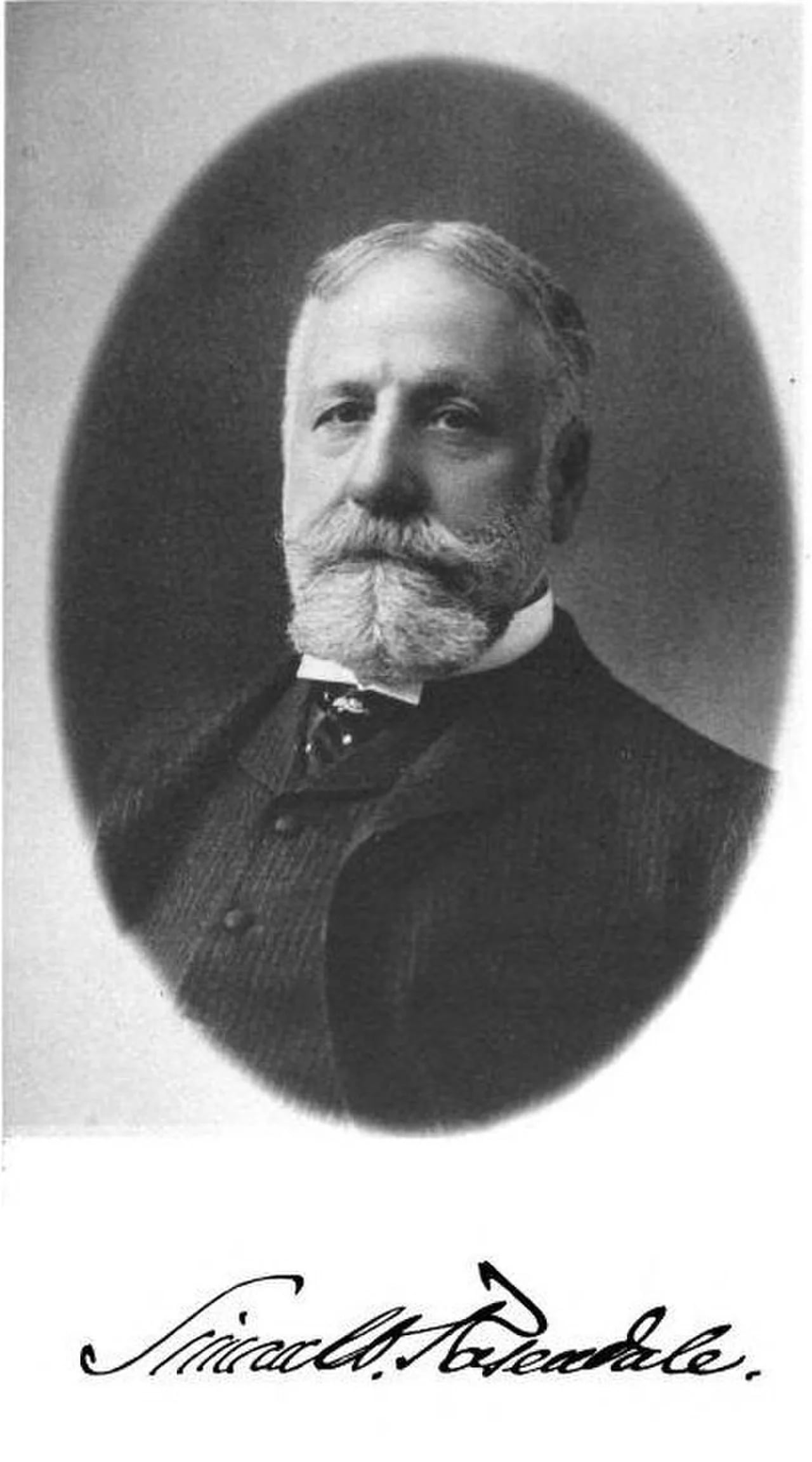 Porträt von Simon Wolfe Rosendale (1842–1937) – Gedenkseite
