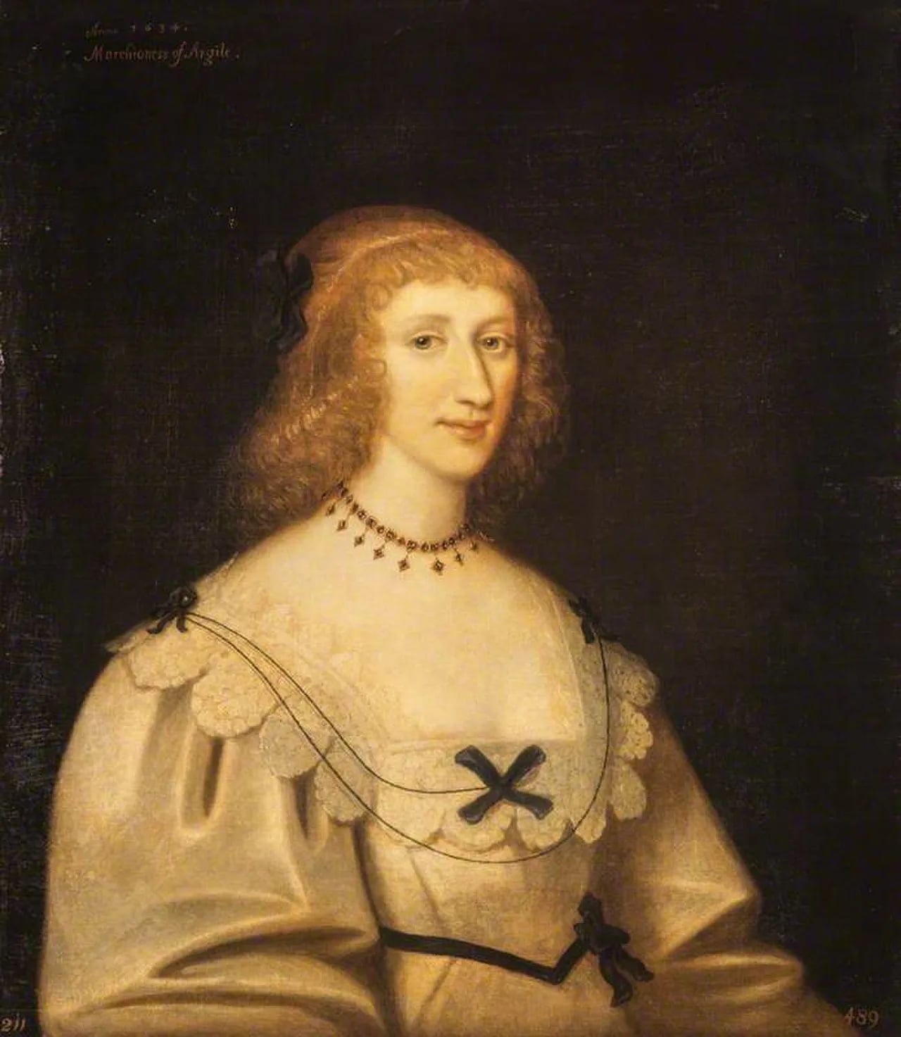 Porträt von Lady Margaret Douglas (1610–1677) – Gedenkseite