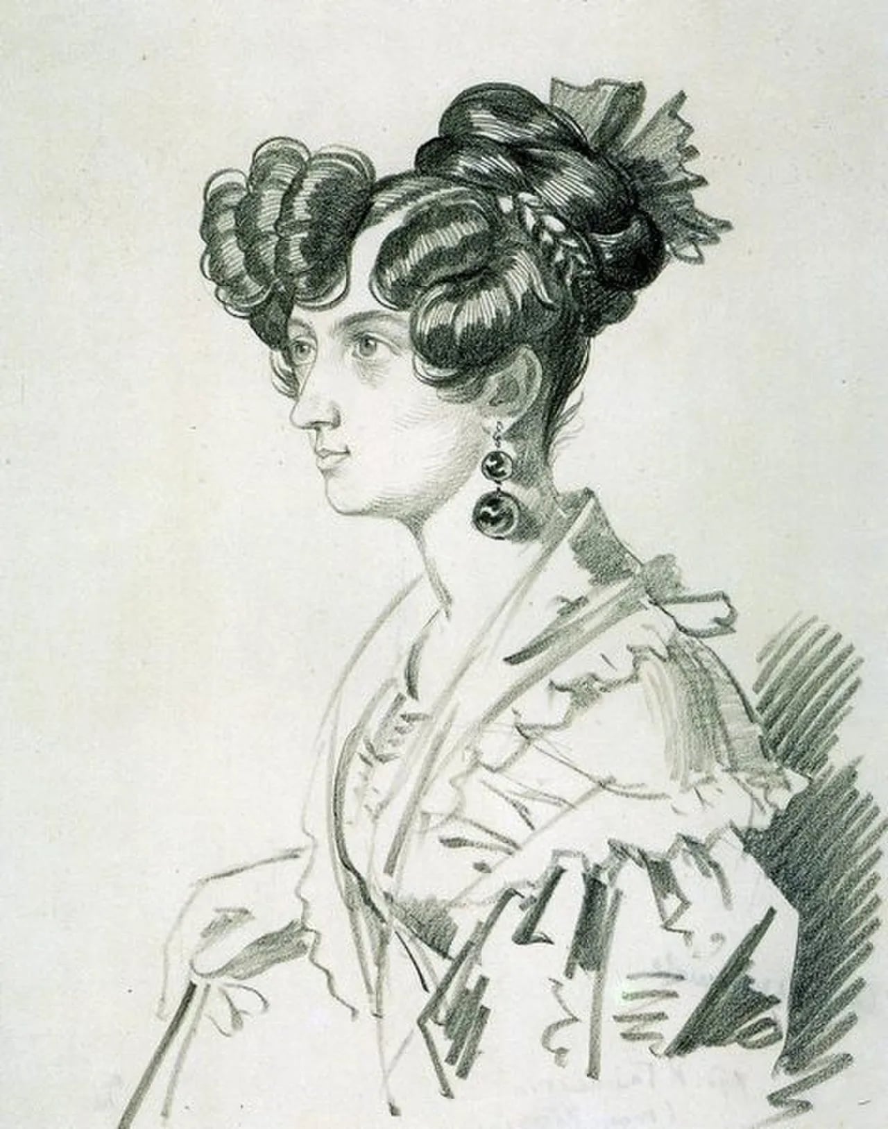 Portrait of Anna Alexandrowna Schtscherbatowa (1808–1870) – memorial page