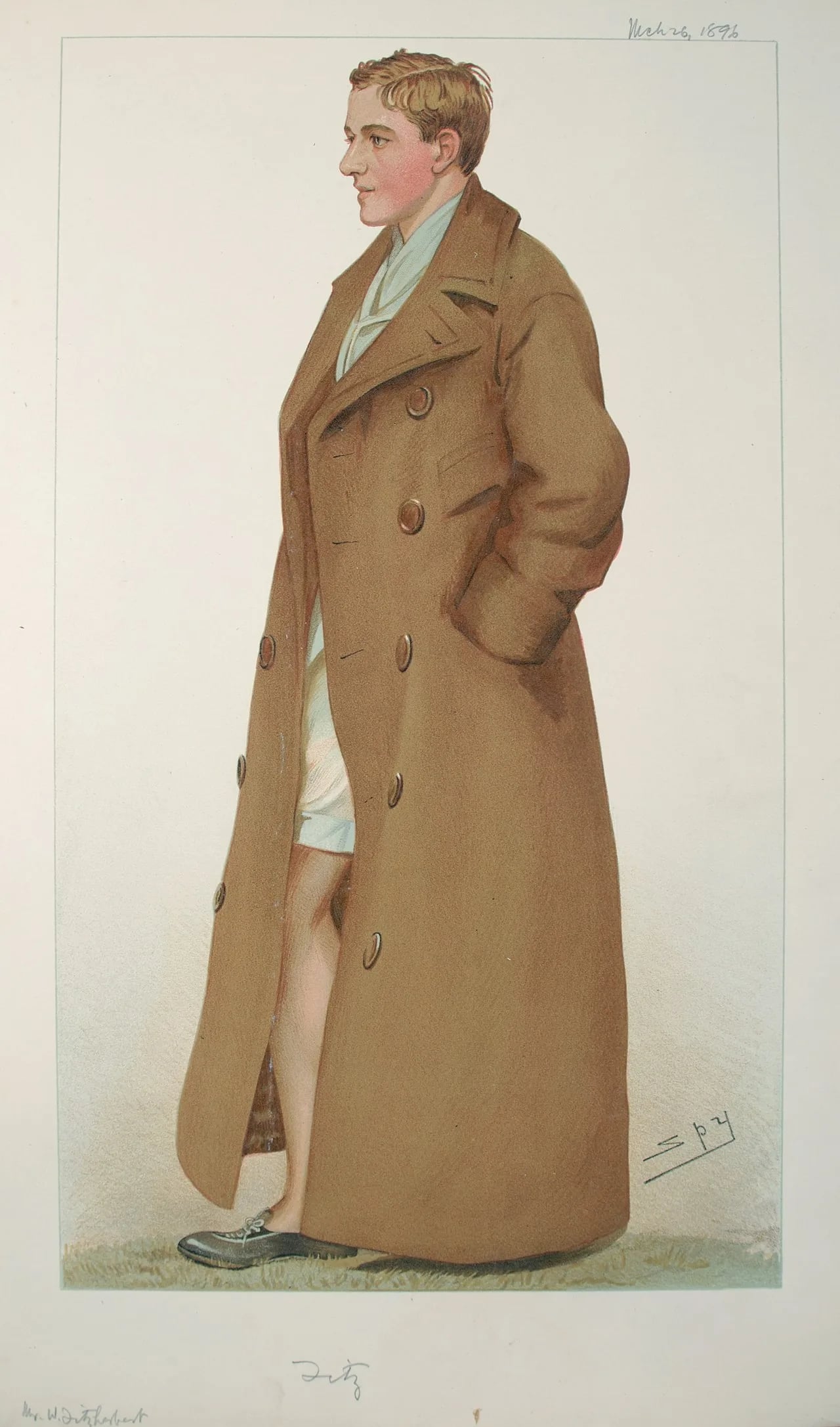 Porträt von Sir William Fitzherbert, 7th Baronet (1874–1963) – Gedenkseite