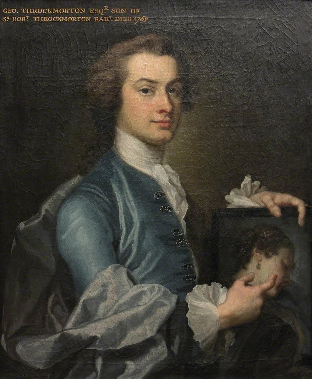 Portrait of George Throckmorton (1721–1762) – memorial page