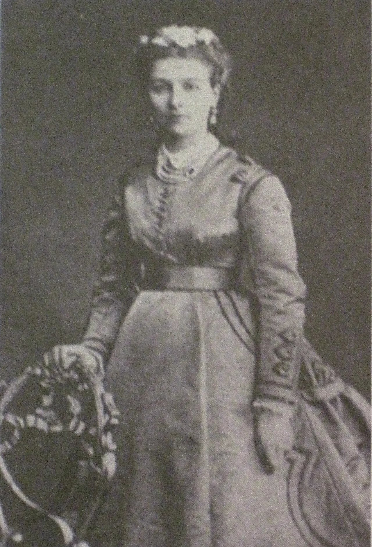 Porträt von Kleopatra Michailowna Chanykowa (1845–1910) – Gedenkseite