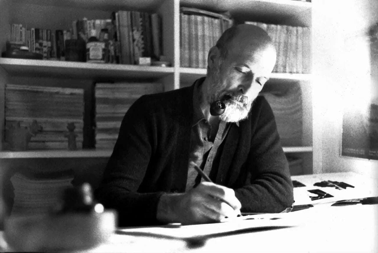 Portrait of Attilio Micheluzzi (1930–1990) – memorial page
