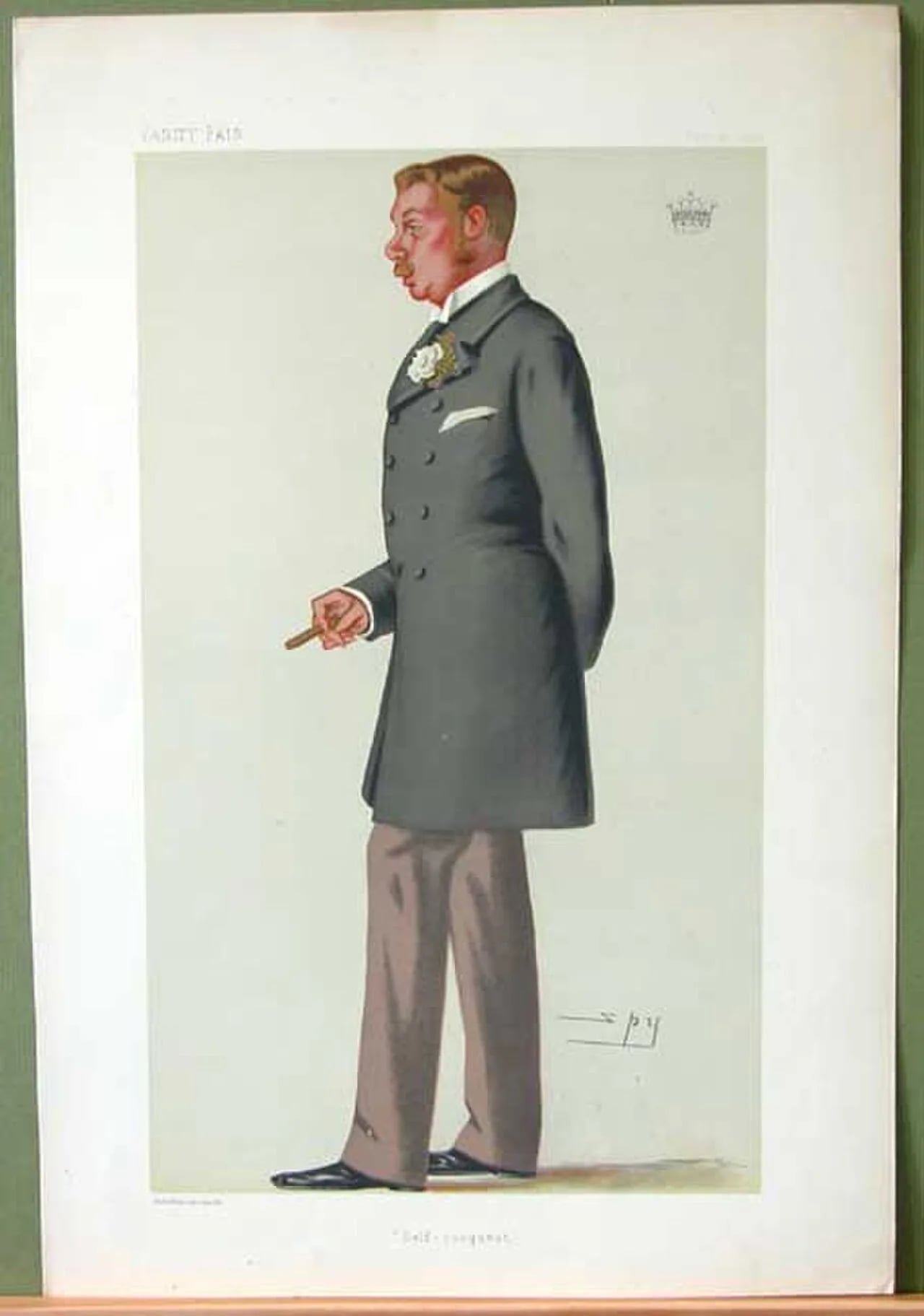 Porträt von St George Lowther, 4th Earl of Lonsdale (1855–1882) – Gedenkseite