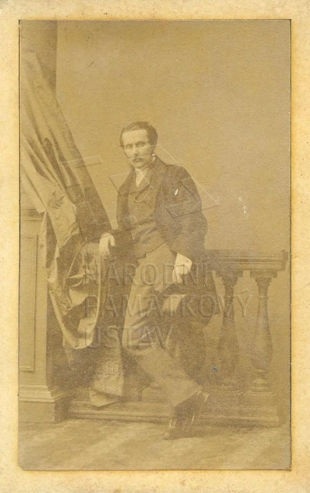 Porträt von Louis de Rohan, Prince de Rohan-Rochefort (1833–1891) – Gedenkseite