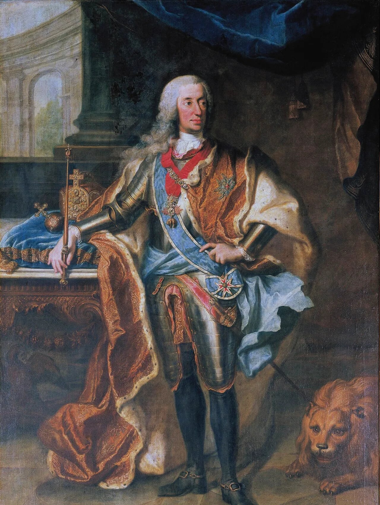 Porträt von Karl VII. (1697–1745) – Gedenkseite