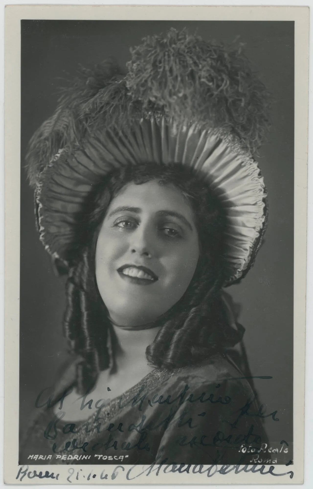 Portrait of Maria Pedrini (1910–1981) – memorial page