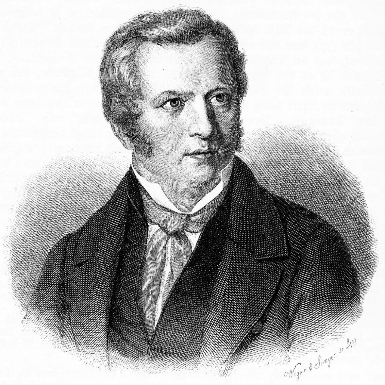 Porträt von Gustav Schwab (1792–1850) – Gedenkseite