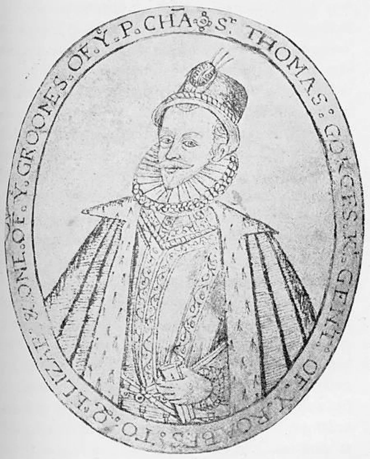 Portrait of Thomas Gorges (1536–1610) – memorial page
