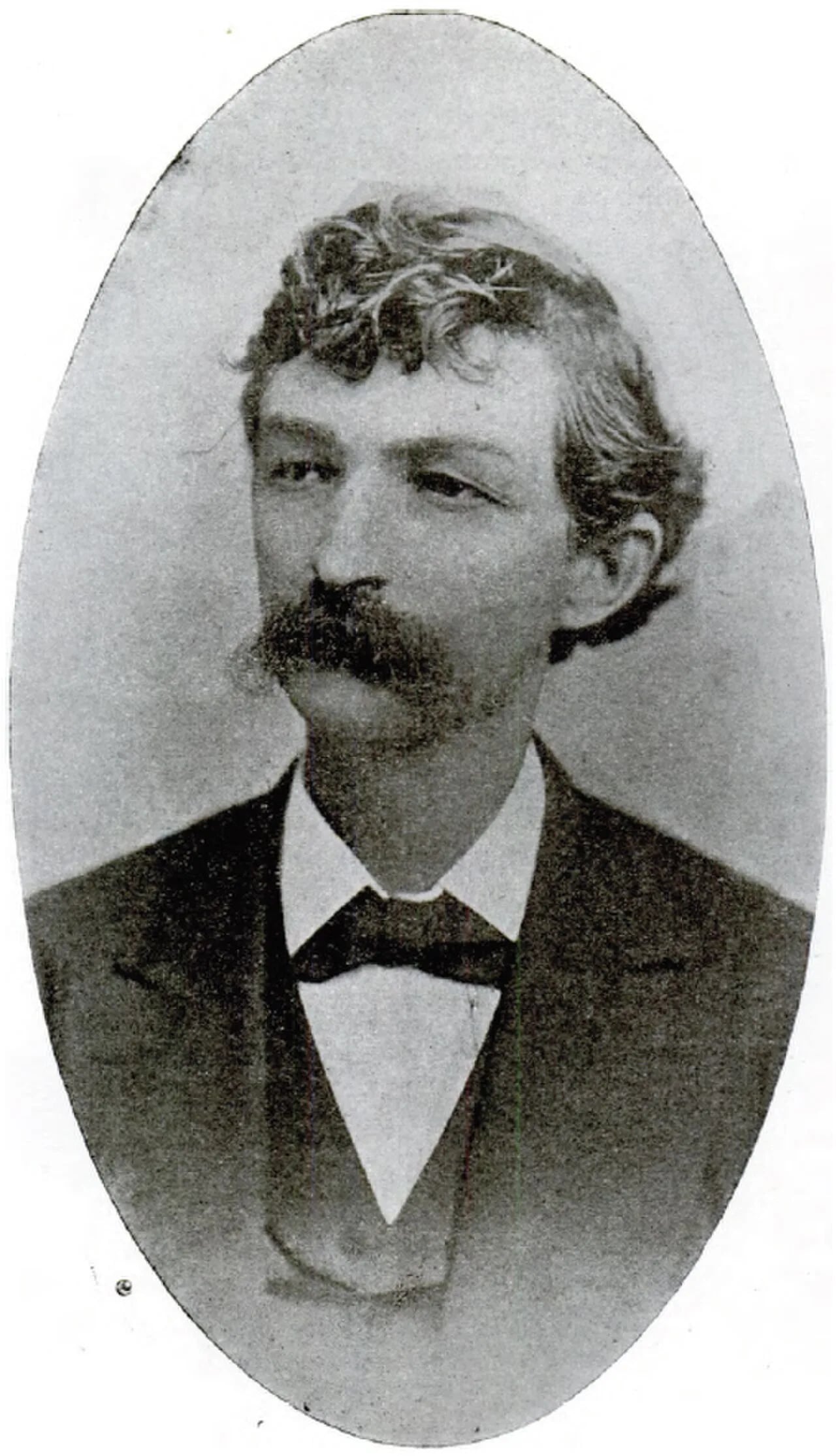 Porträt von Thomas Hines (1838–1898) – Gedenkseite