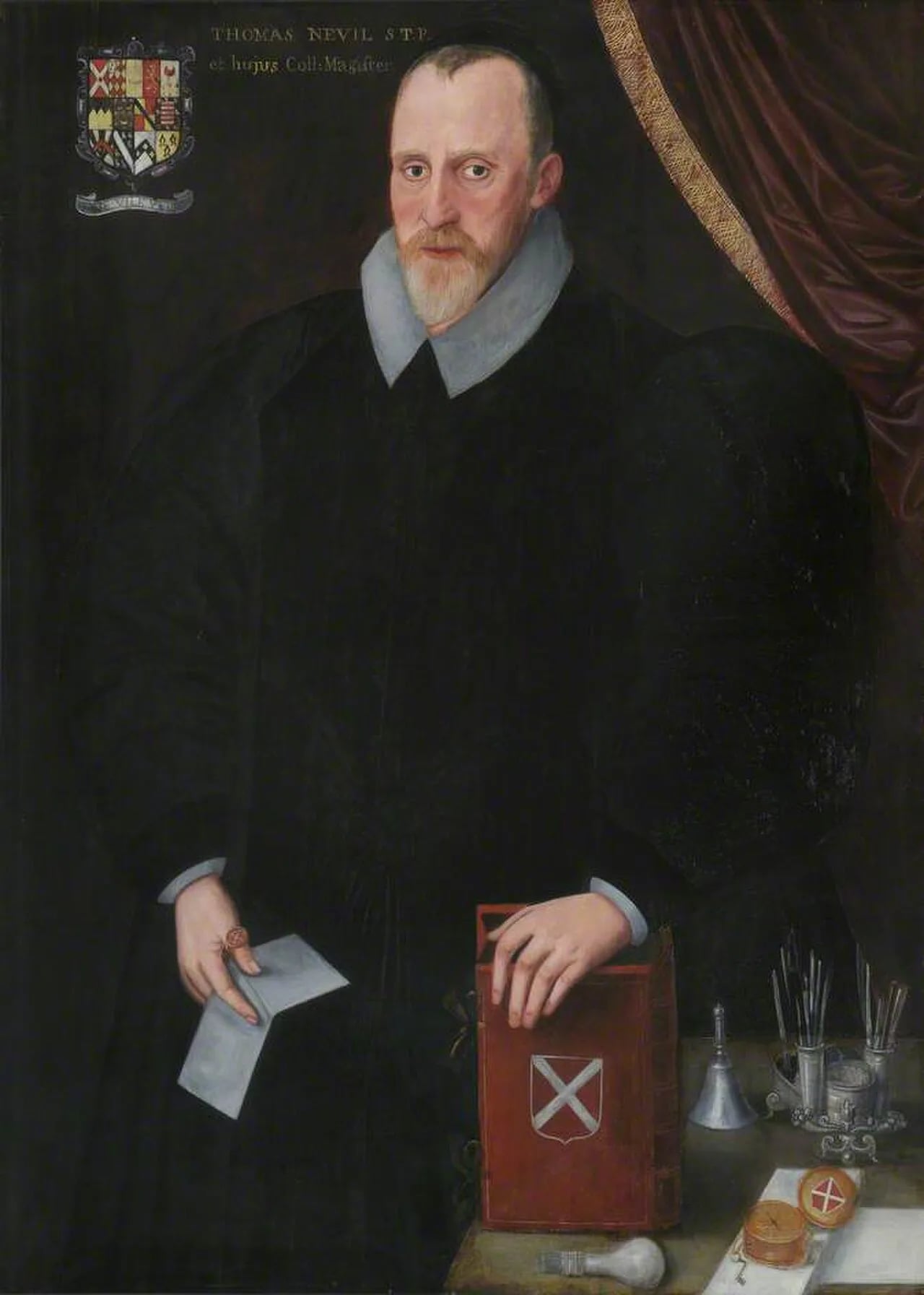 Portrait of Thomas Nevile (1548–1615) – memorial page