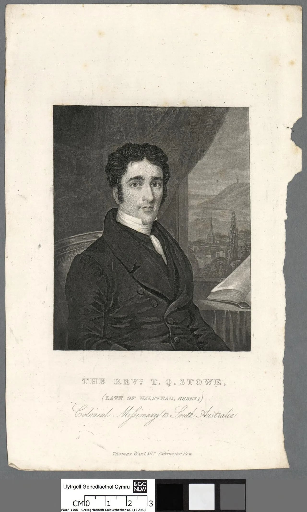 Portrait of Thomas Stow (1801–1862) – memorial page