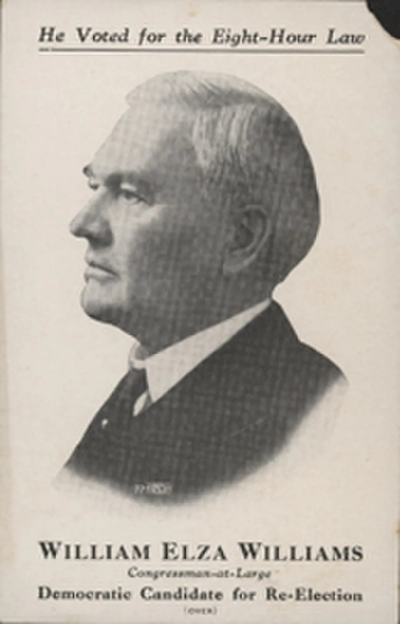 Porträt von William E. Williams (1857–1921) – Gedenkseite