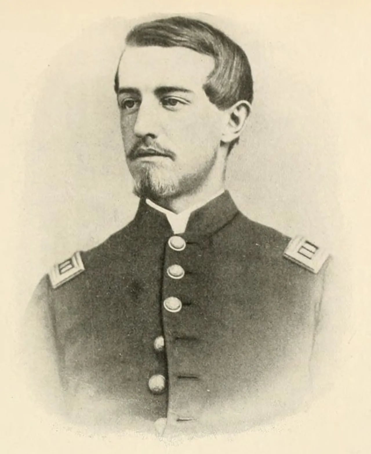 Porträt von Ulric Dahlgren (1842–1864) – Gedenkseite