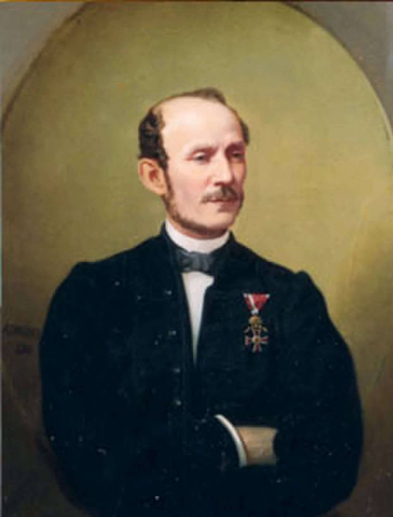 Porträt von János Balassa (1814–1868) – Gedenkseite