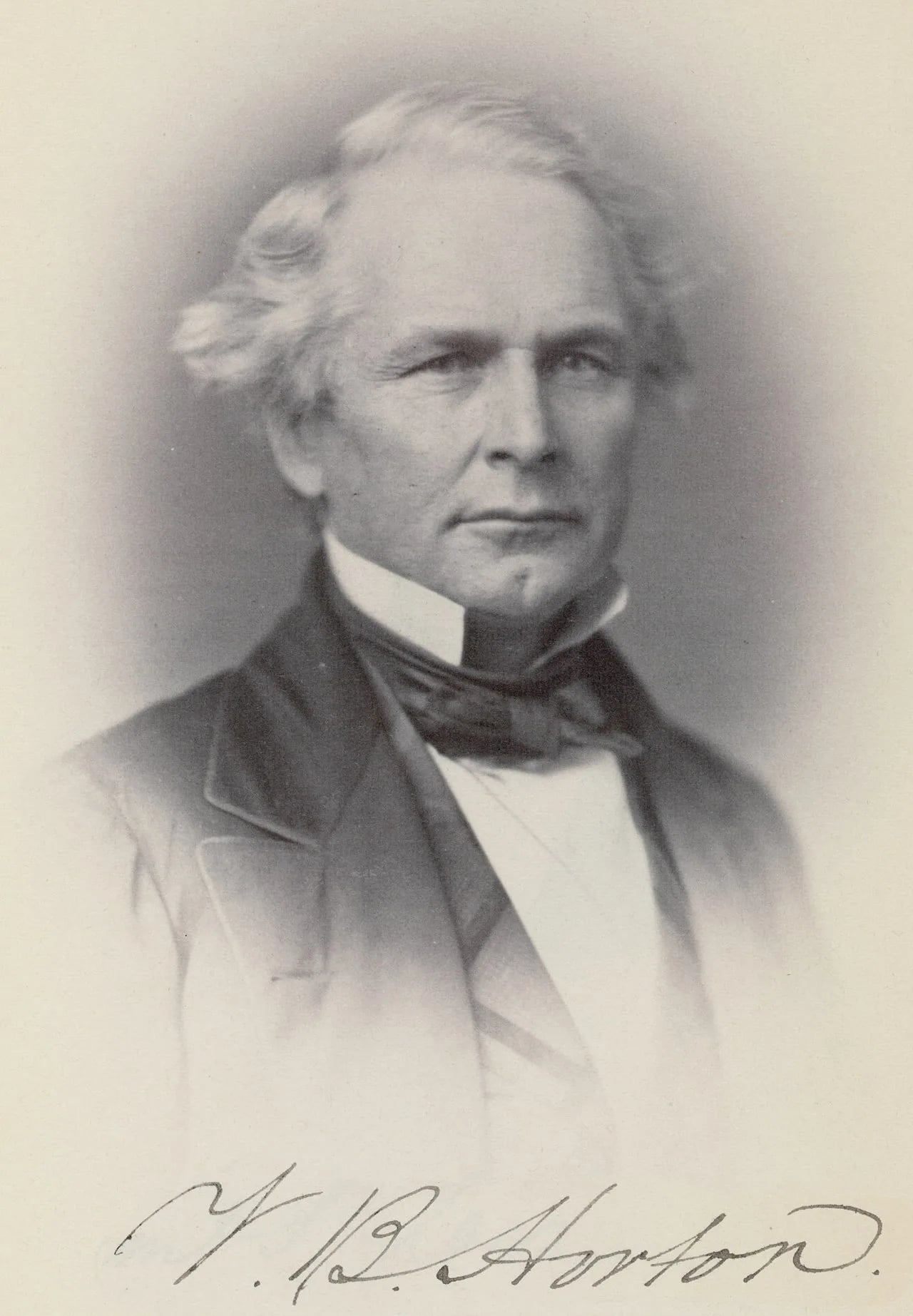 Portrait of Valentine B. Horton (1802–1888) – memorial page